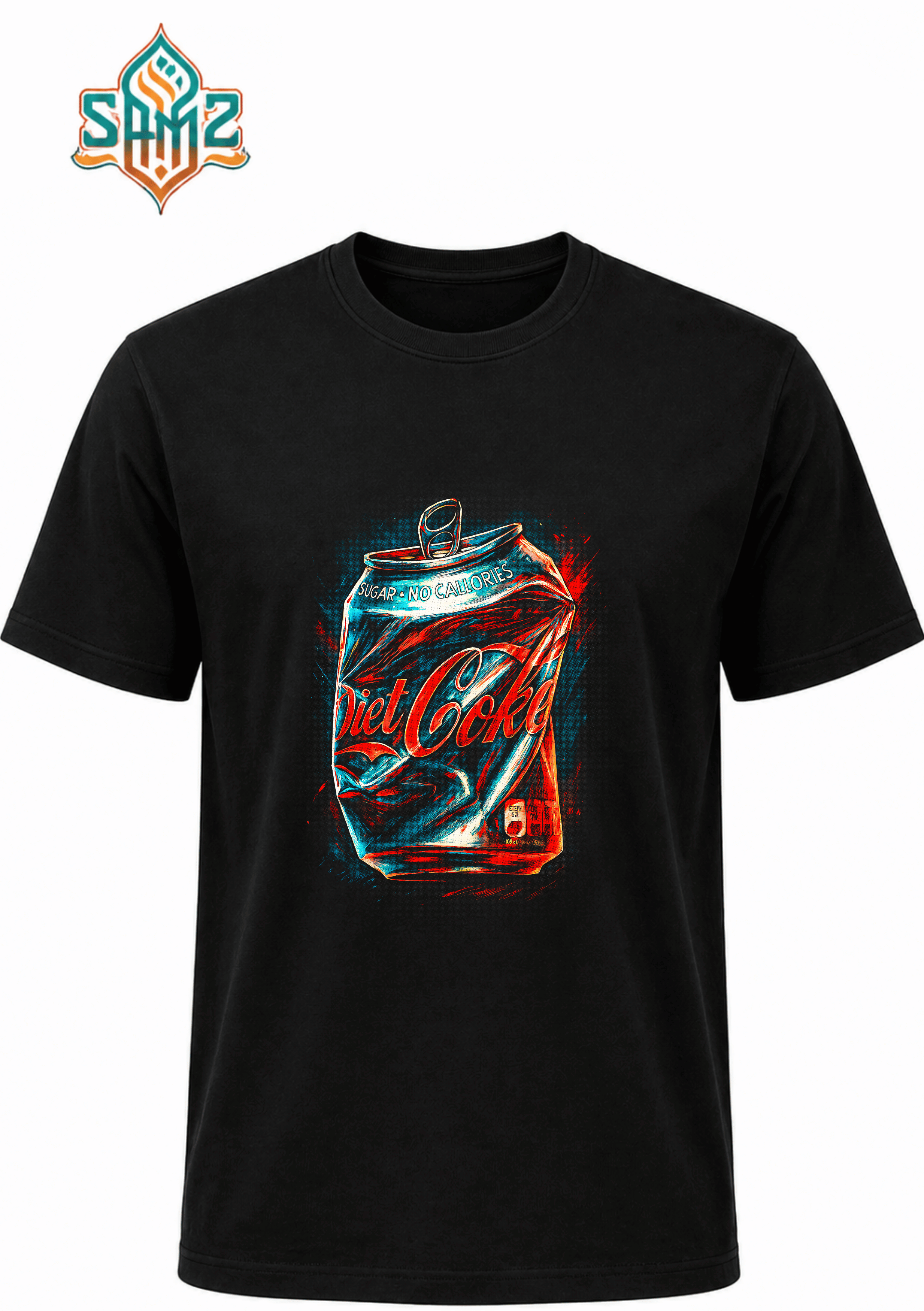 Diet Coke Can – Premium DTF Transfer Print for T-Shirts | Custom Heat Transfer Design Unisex | High Quality Shirt Printing | SAMZ 24