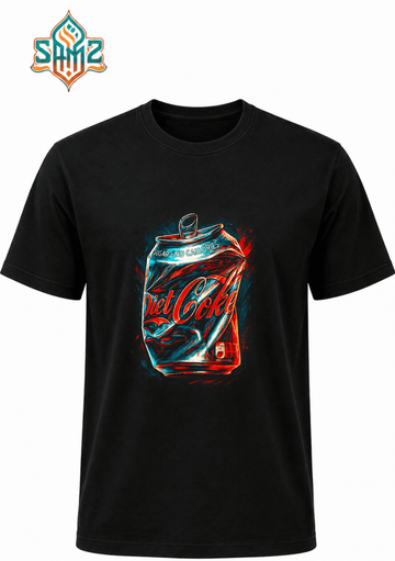Diet Coke Can – Premium DTF Transfer Print for T-Shirts | Custom Heat Transfer Design Unisex | High Quality Shirt Printing | SAMZ 24