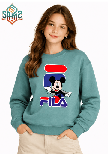 FILA Mickey Style – Premium DTF Transfer Print for T-Shirts | Custom Heat Transfer Unisex | High Quality Shirt Printing | SAMZ 24