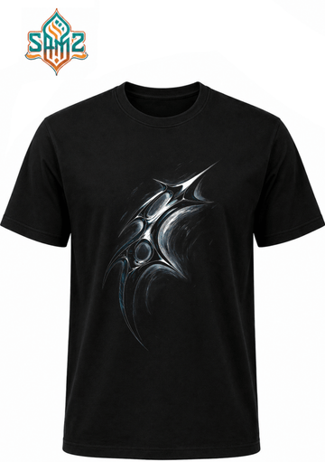 Tribal Shard Tatto Art – Premium DTF Transfer Print for T-Shirts | Custom Heat Transfer Design Unisex | High Quality Shirt Printing | SAMZ 24