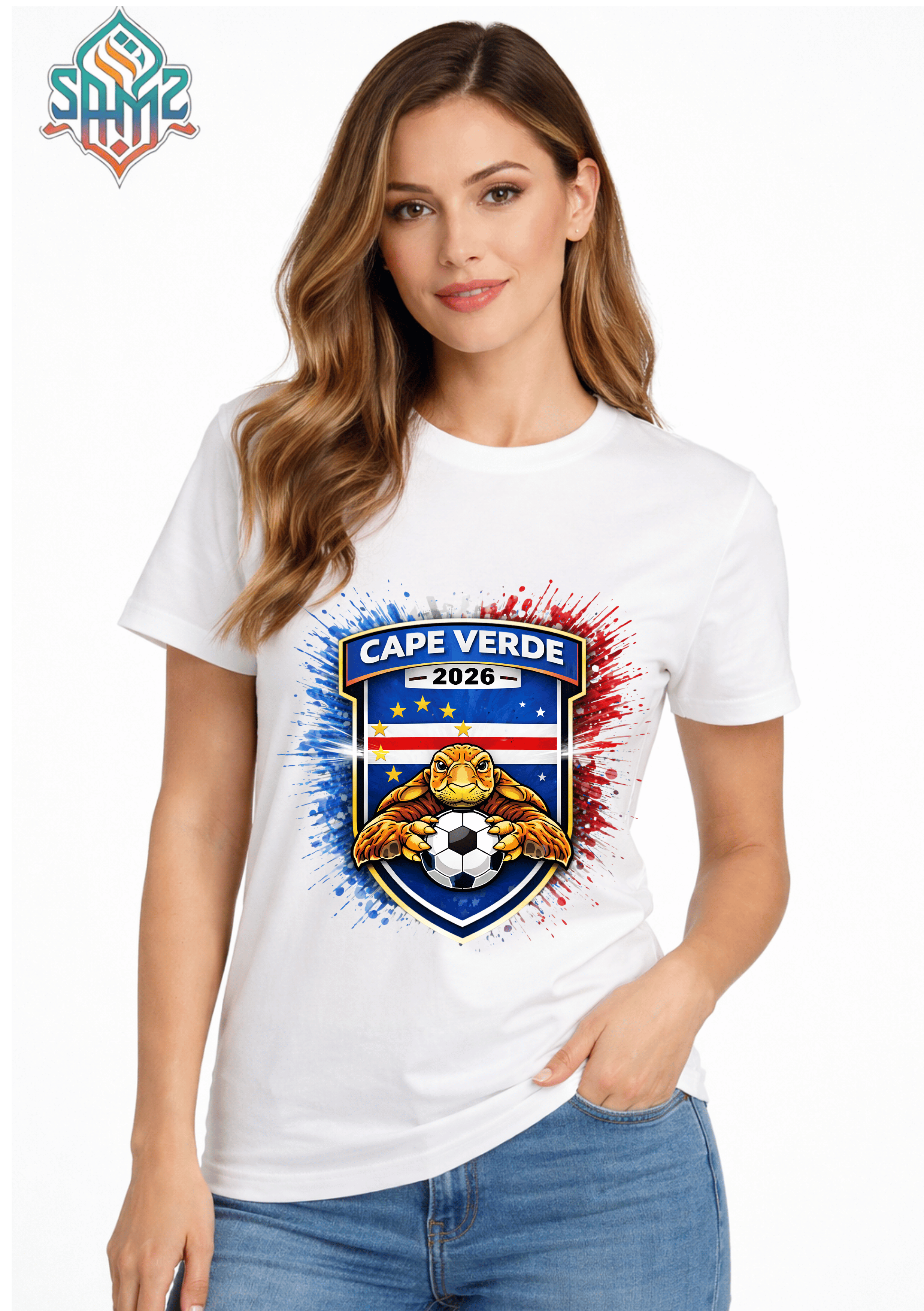 Cape Verde 2026  – Premium DTF Transfer for FIFA World Cup 2026 Fan Shirts Germany | SAMZ 24