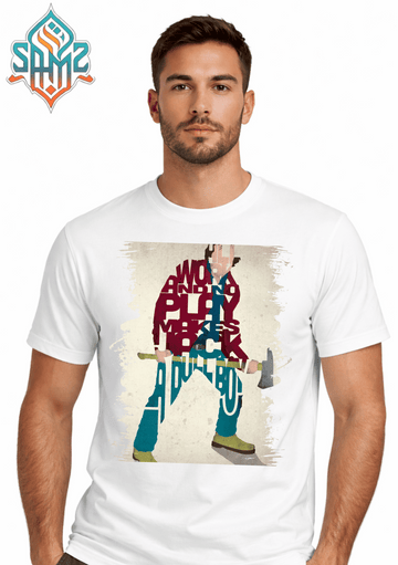 American Psycho Axe – Premium DTF Transfer Print for T-Shirts | Custom Heat Transfer Design Unisex | High Quality Shirt Printing | SAMZ 24
