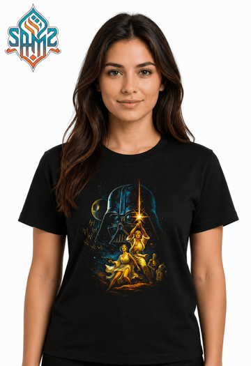 Star Wars Style A – Premium DTF Transfer Print for T-Shirts | Custom Heat Transfer Design Unisex | High Quality Shirt Printing | SAMZ 24