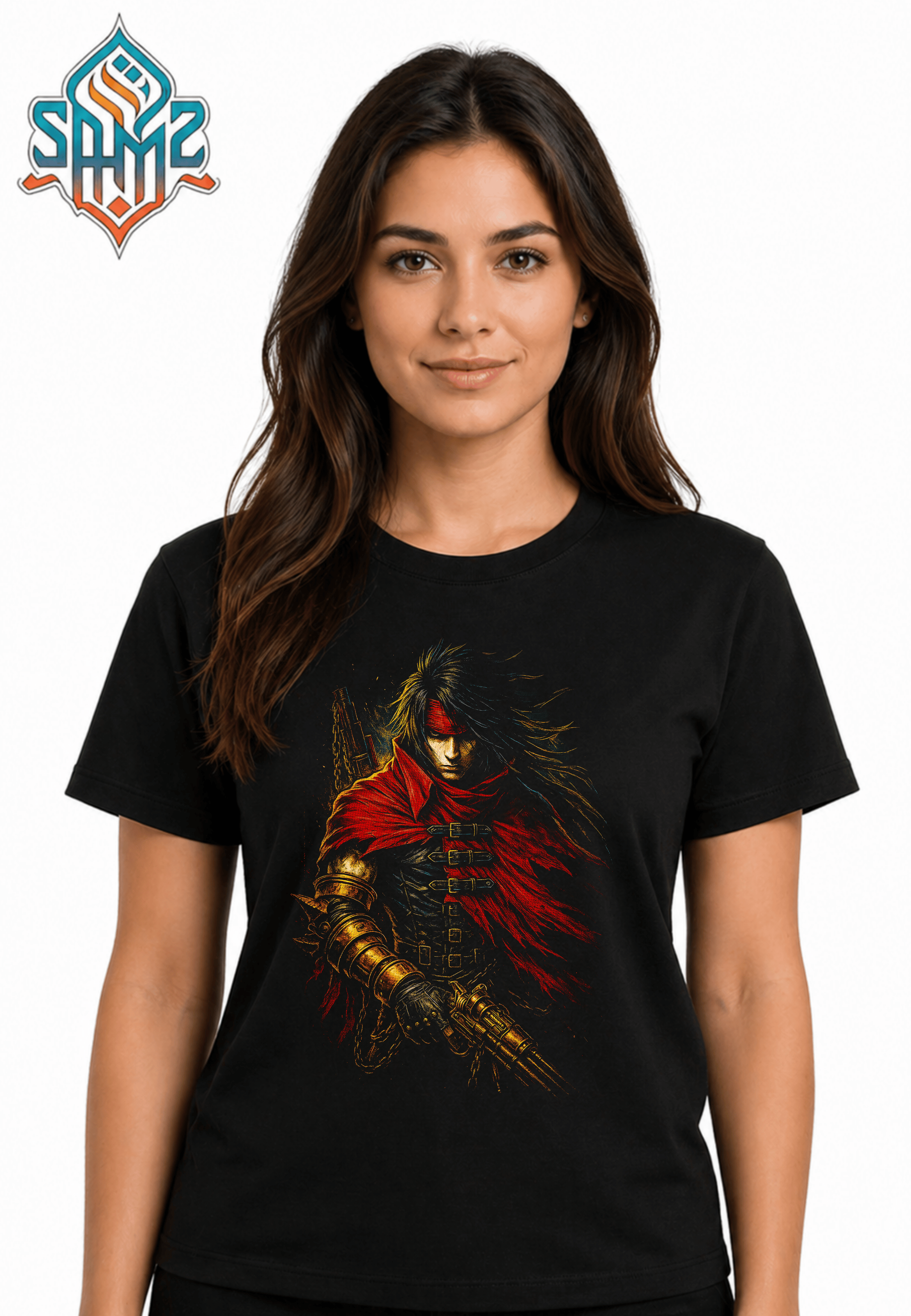 Vincent Valentine – Premium DTF Transfer Print for T-Shirts | Custom Heat Transfer Design Unisex | High Quality Shirt Printing | SAMZ 24
