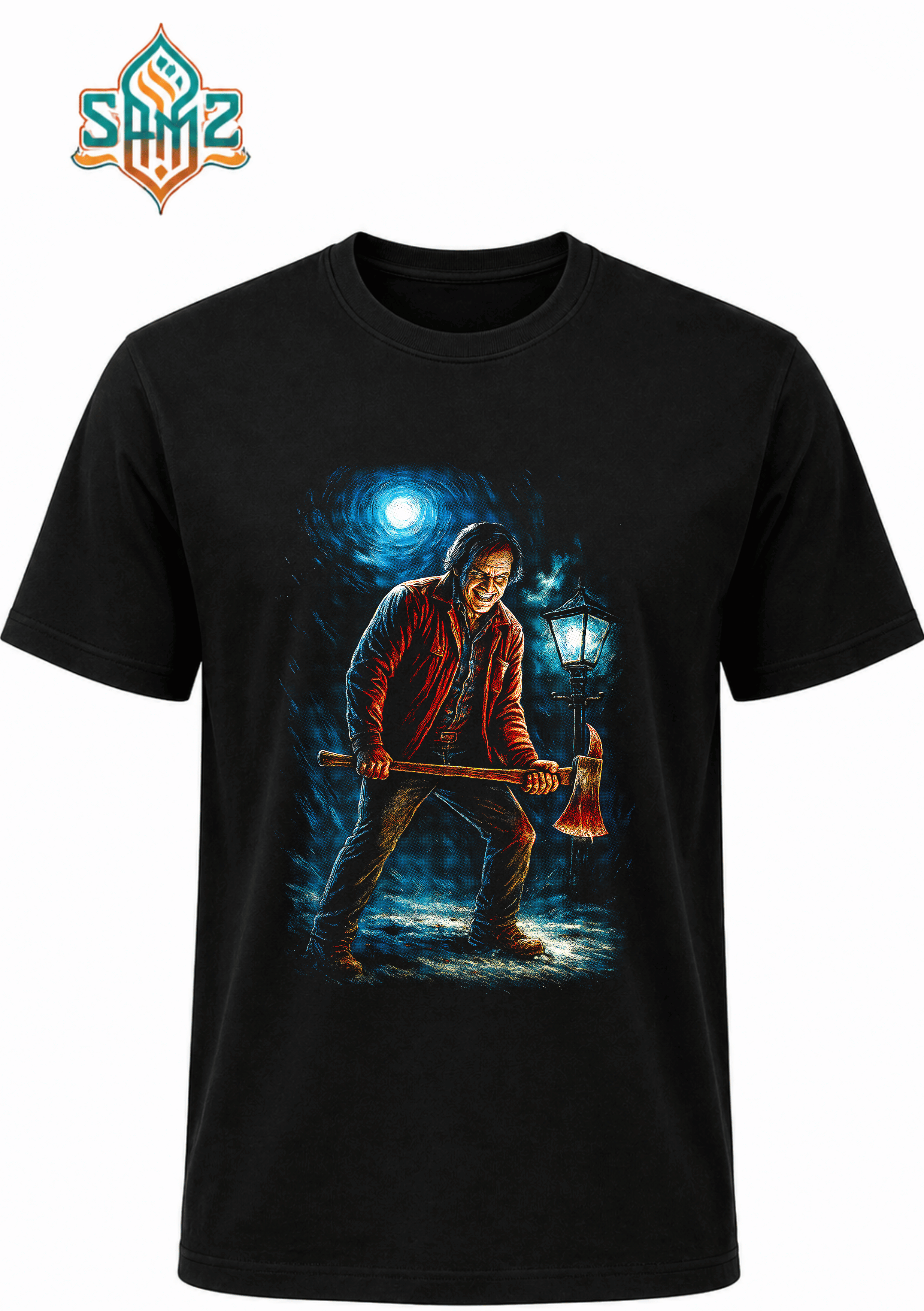 Jack Torrance The Shinning – Premium DTF Transfer Print for T-Shirts | Custom Heat Transfer Design Unisex | High Quality Shirt Printing | SAMZ 24
