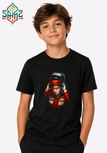 Ayrton Senna Formula Racing - Premium DTF Transfer Print for T-Shirts | Custom Heat Transfer Design Unisex | High Quality Shirt Printing | SAMZ 24