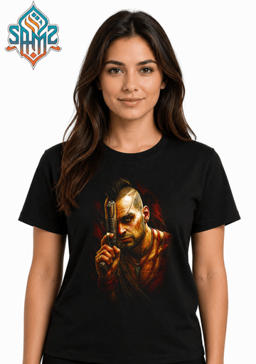 Far Cry 3 Realistic Impact Art – Premium DTF Transfer Print for T-Shirts | Custom Heat Transfer Design Unisex | High Quality Shirt Printing | SAMZ 24
