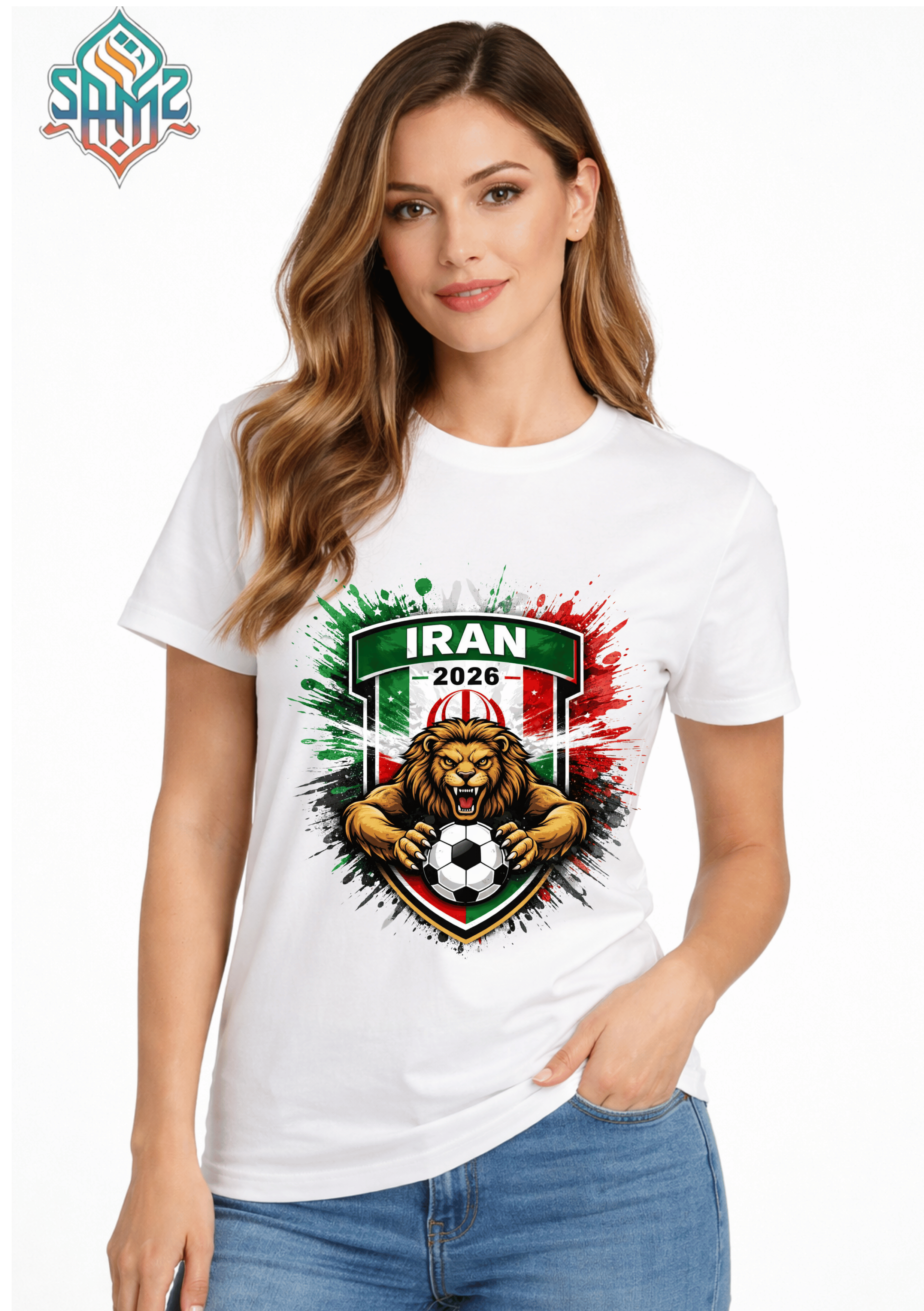 Iran 2026 – Premium DTF Transfer for FIFA World Cup 2026 Fan Shirts Germany | SAMZ 24