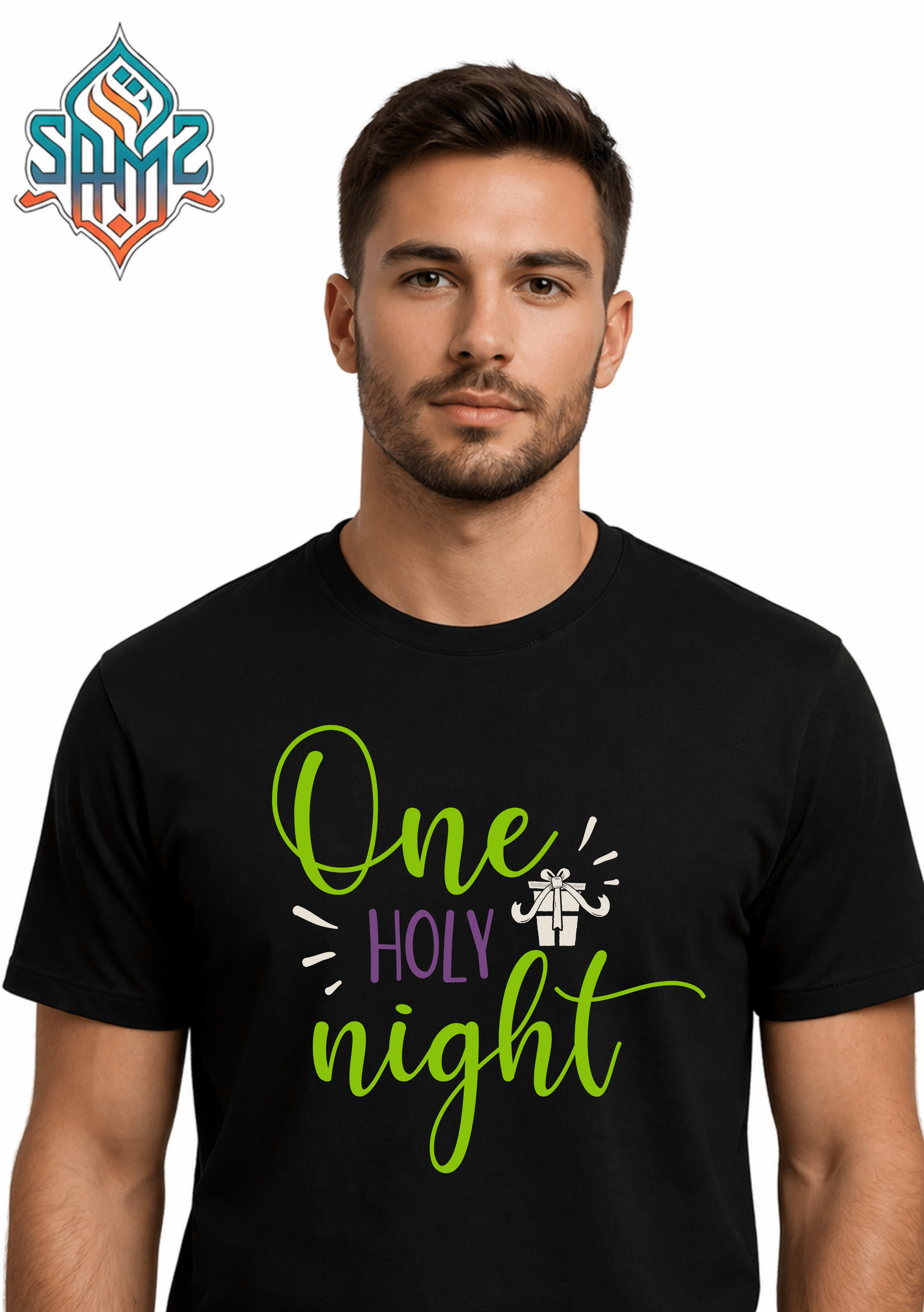 One Holy Night – Premium DTF Transfer Print for T-Shirts | Custom Heat Transfer Unisex | High Quality Shirt Printing | SAMZ 24