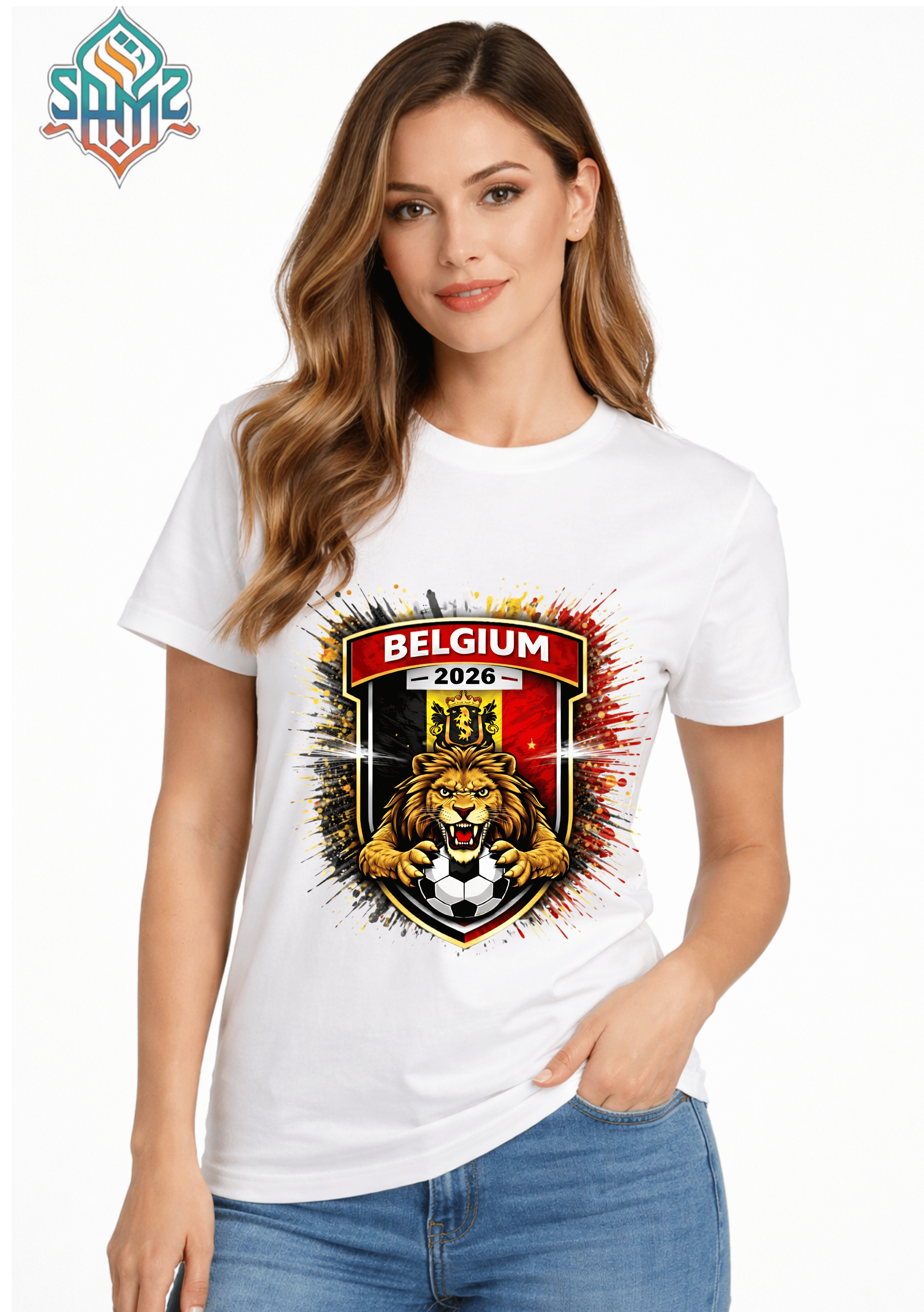 Belgium 2026 – Premium DTF Transfer for FIFA World Cup 2026 Fan Shirts Germany | SAMZ 24