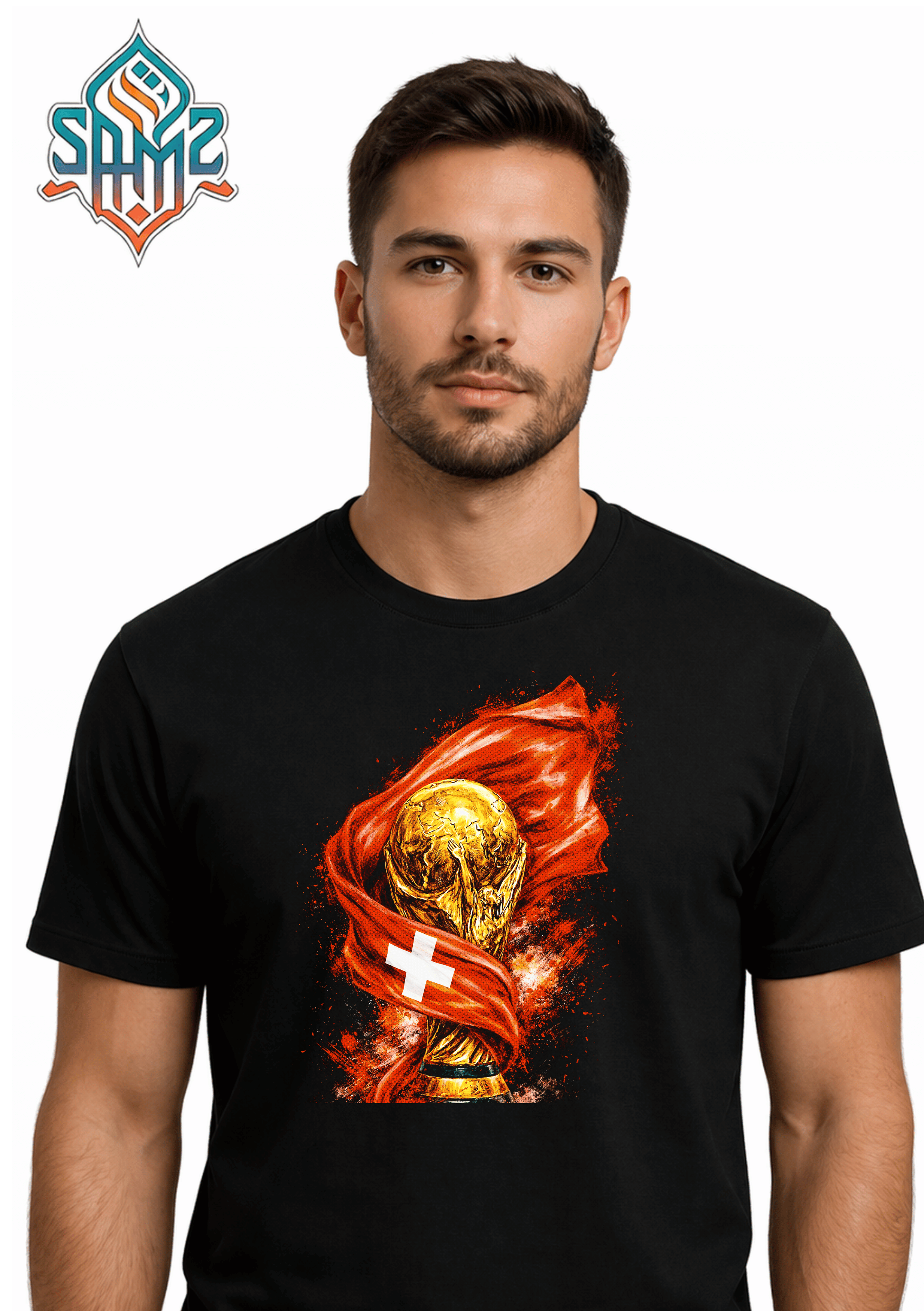 Switzerland 2026 – Premium DTF Transfer for FIFA World Cup 2026 Fan Shirts Germany | SAMZ 24
