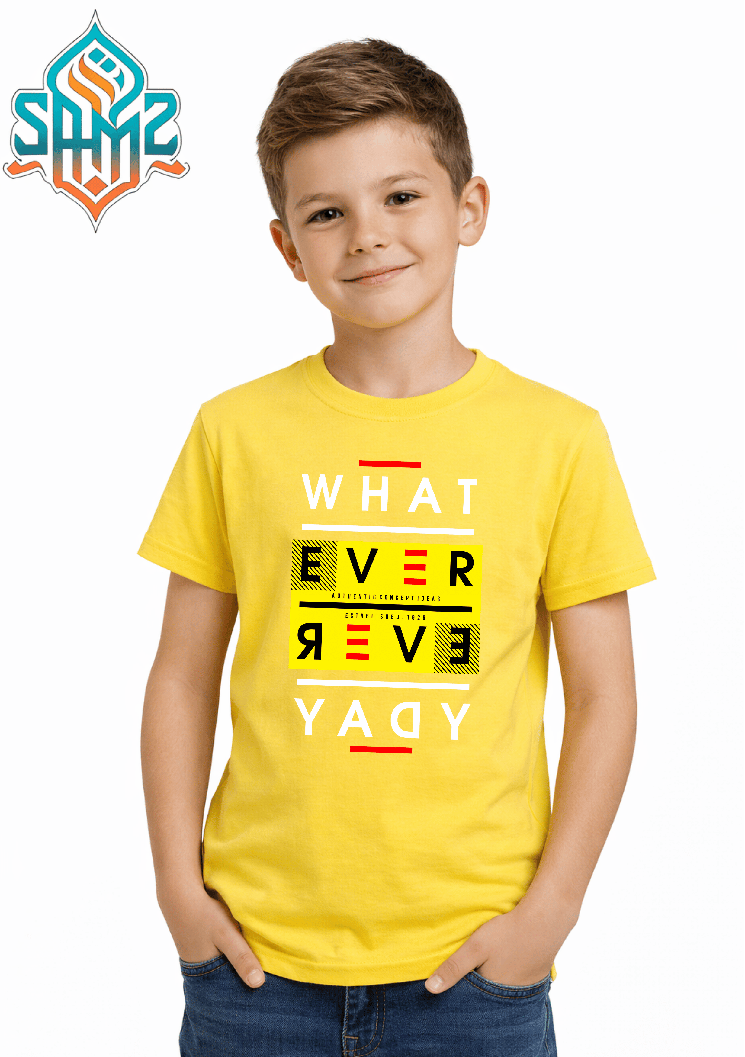 What Ever – Premium DTF Transfer Print for T-Shirts | Custom Heat Transfer Design Unisex | High Quality Shirt Printing | SAMZ 24
