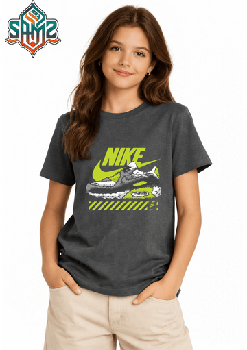 Nike Shoe Graffiti – Premium DTF Transfer Print for T-Shirts | Custom Heat Transfer Design for Men Women Kids | High Quality Graphic Shirt Printing | SAMZ 24