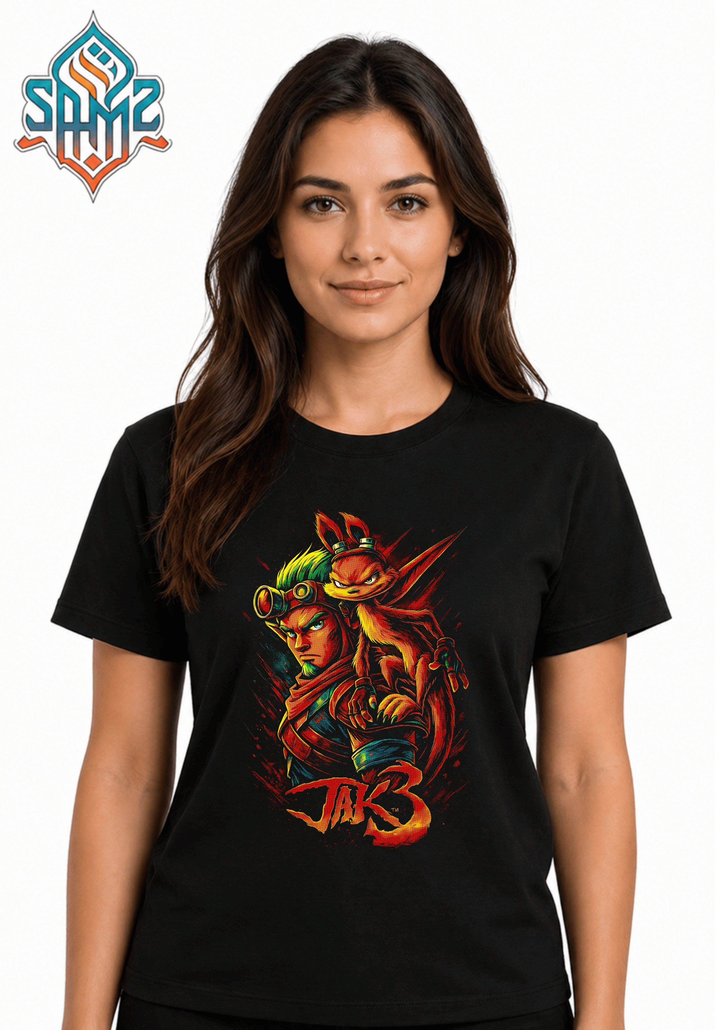 Jak and Dexter – Premium DTF Transfer Print for T-Shirts | Custom Heat Transfer Design Unisex | High Quality Shirt Printing | SAMZ 24