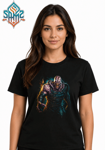 Nemesis Beast Resident Evil 3 – Premium DTF Transfer Print for T-Shirts | Custom Heat Transfer Design Unisex | High Quality Shirt Printing | SAMZ 24