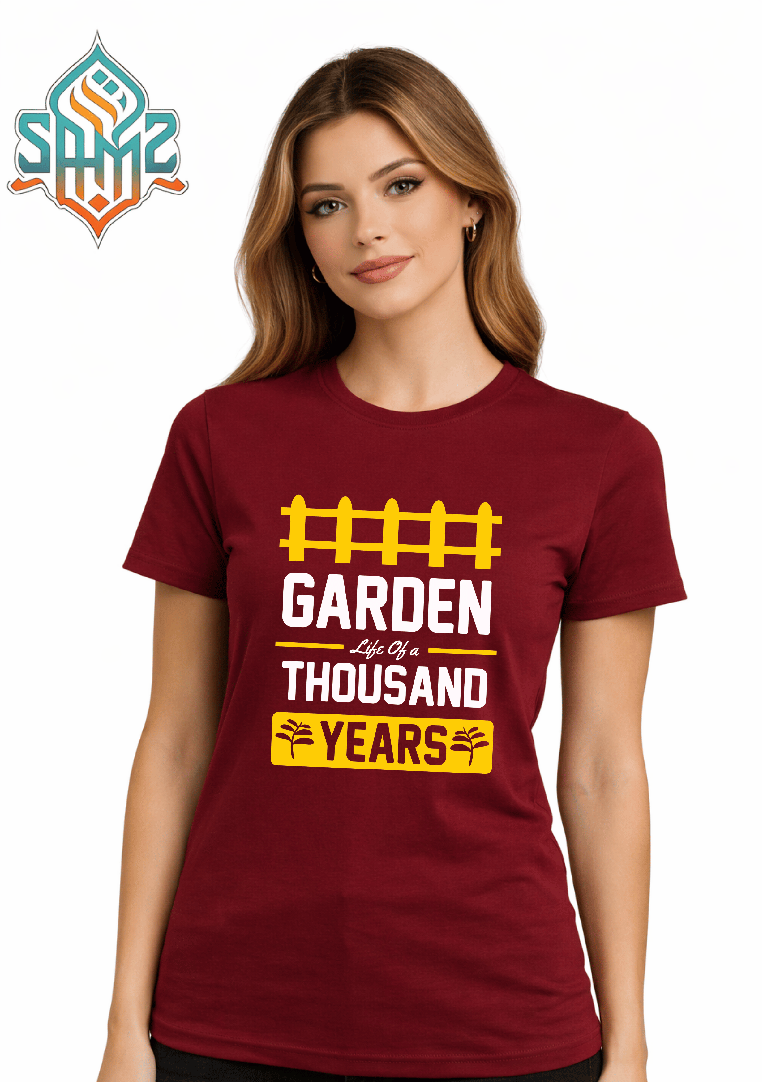 Garden Life Of A Thousand Years – Premium DTF Transfer Print for T-Shirts | Custom Heat Transfer Unisex | High Quality Shirt Printing | SAMZ 24