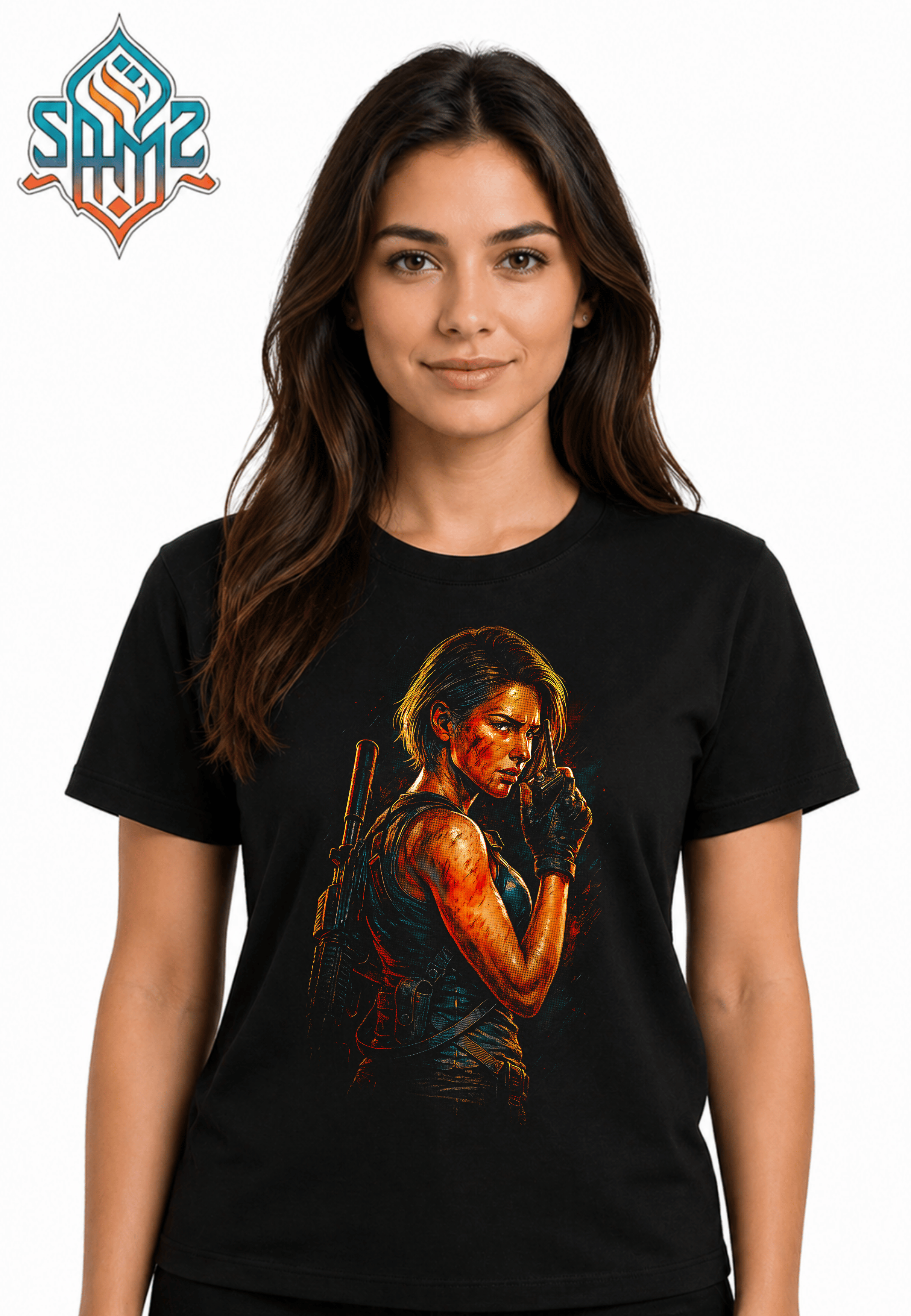 Jill Valentine Classic – Premium DTF Transfer Print for T-Shirts | Custom Heat Transfer Design Unisex | High Quality Shirt Printing | SAMZ 24