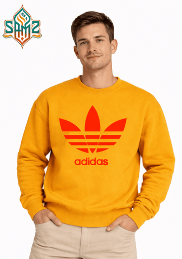 Adidas Red Classic Logo – Premium DTF Transfer Print for T-Shirts | Custom Heat Transfer Unisex | High Quality Shirt Printing | SAMZ 24