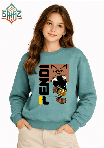 Fendi Mickey Mouse – Premium DTF Transfer Print for T-Shirts | Custom Heat Transfer Unisex | High Quality Shirt Printing | SAMZ 24