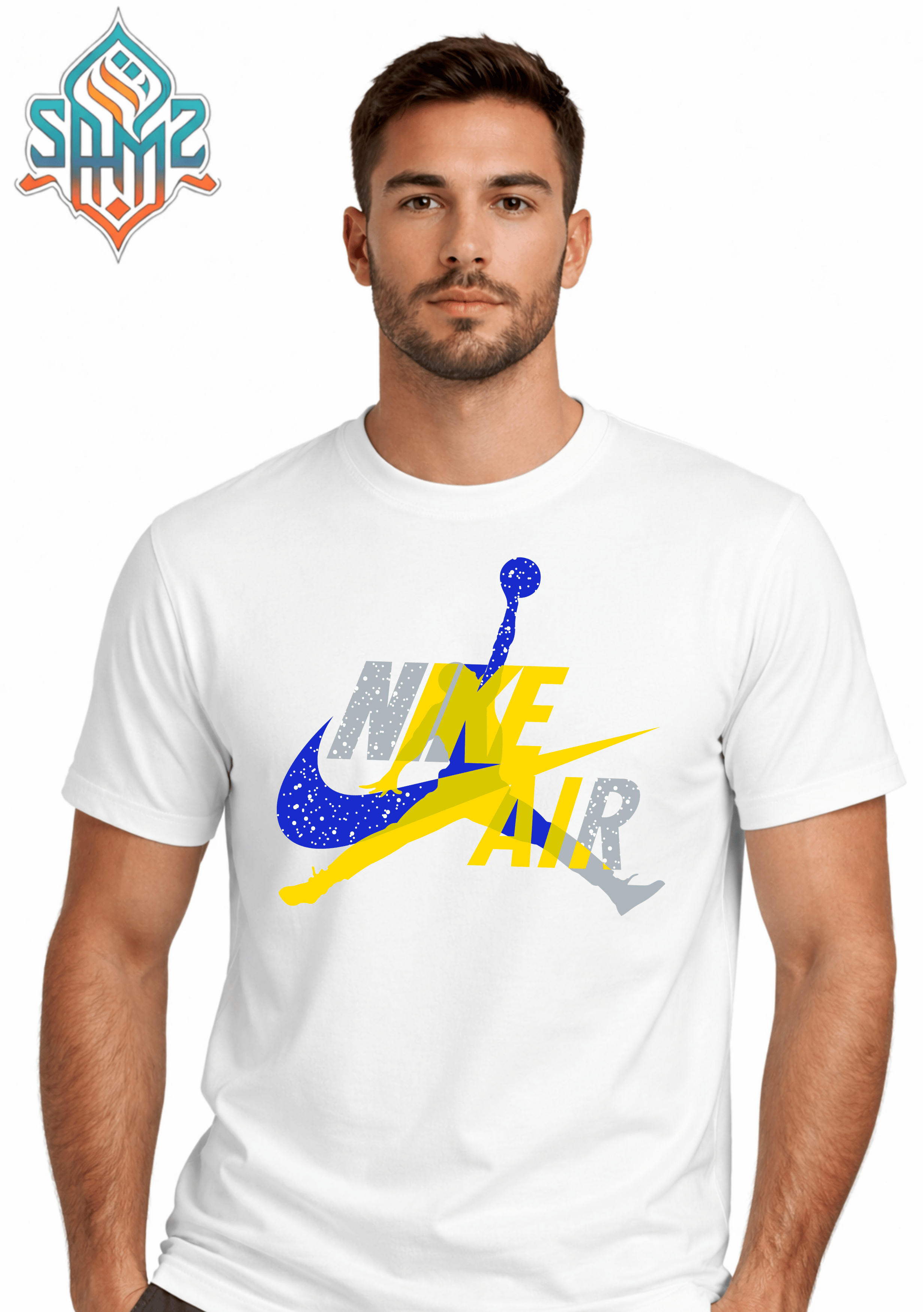 Nike Air Jump – Premium DTF Transfer Print for T-Shirts | Custom Heat Transfer Design Unisex | High Quality Shirt Printing | SAMZ 24