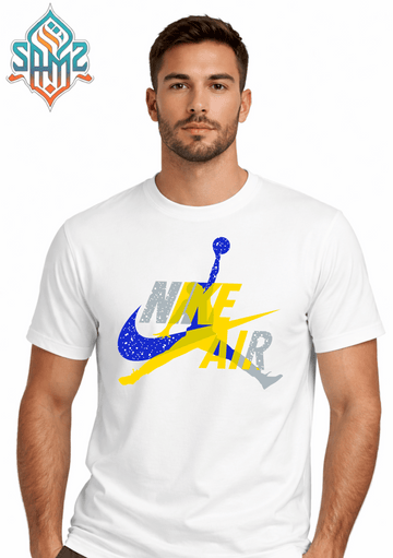Nike Air Jump – Premium DTF Transfer Print for T-Shirts | Custom Heat Transfer Design Unisex | High Quality Shirt Printing | SAMZ 24