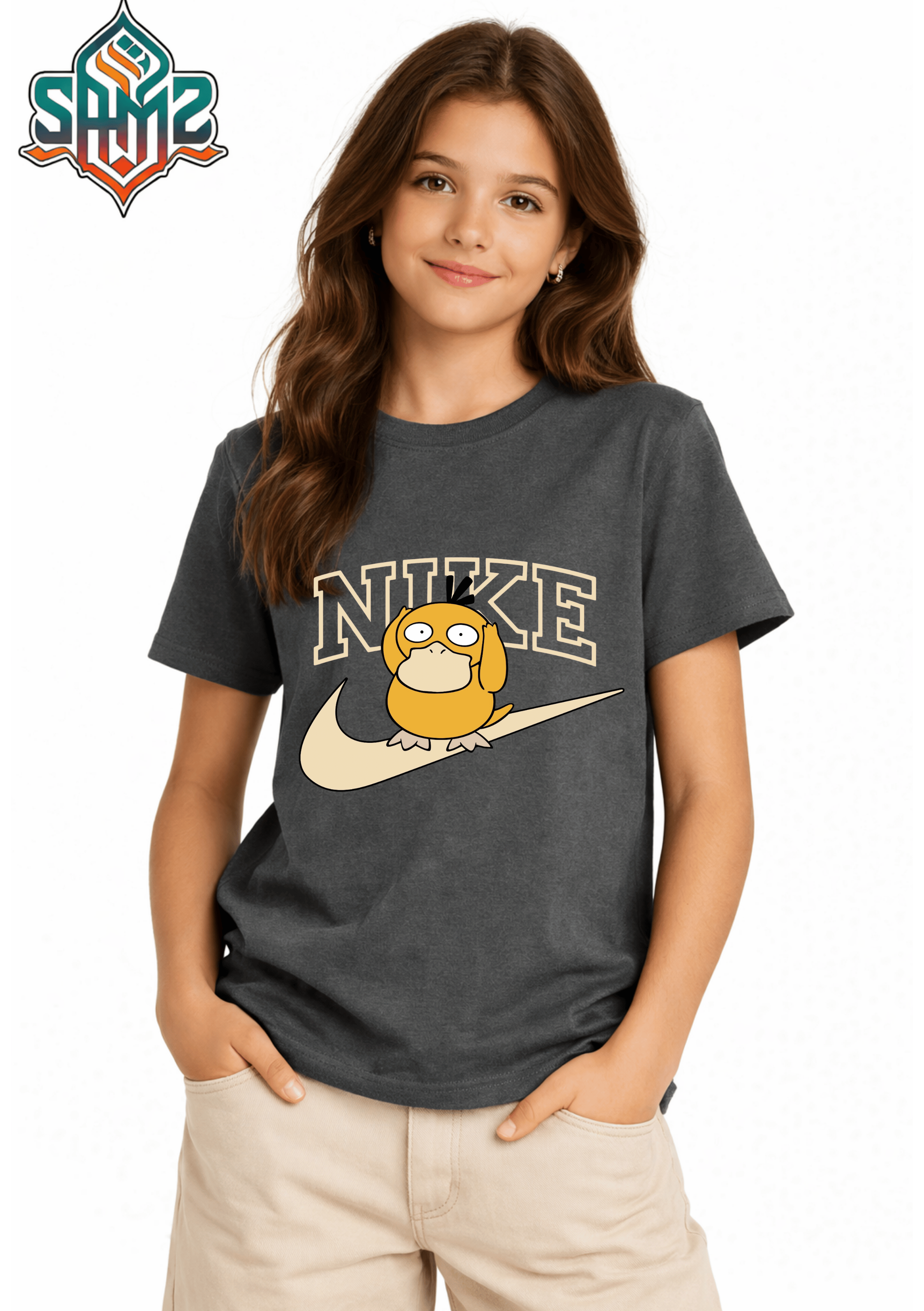 Nike X Angry Bird – Premium DTF Transfer Print for T-Shirts | Custom Heat Transfer Design for Men Women Kids | High Quality Graphic Shirt Printing | SAMZ 24