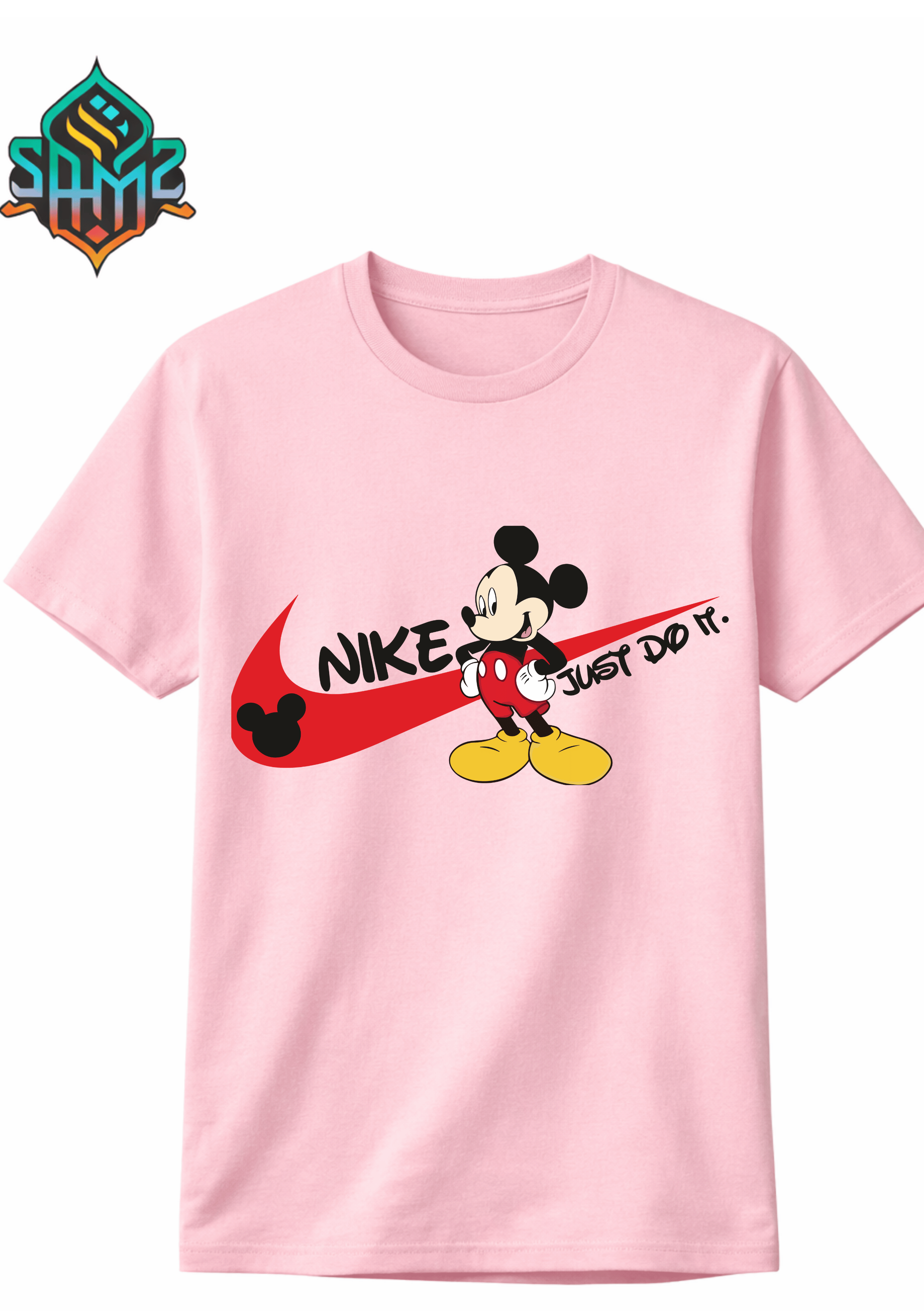 Just Do It Mickey Mouse X Gucci – Premium DTF Transfer Print for T-Shirts | Custom Heat Transfer Design for Men Women Kids | High Quality Graphic Shirt Printing | SAMZ 24
