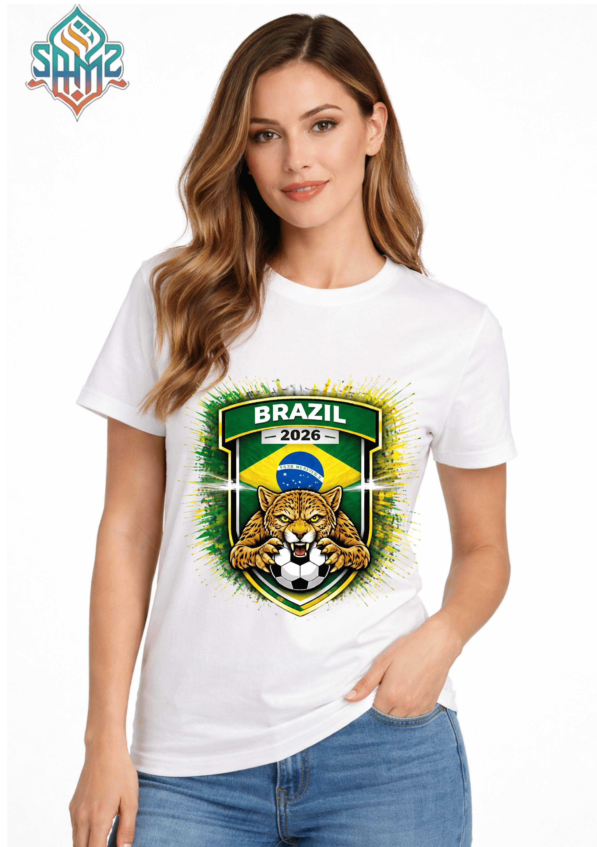 Brazil 2026 – Premium DTF Transfer for FIFA World Cup 2026 Fan Shirts Germany | SAMZ 24
