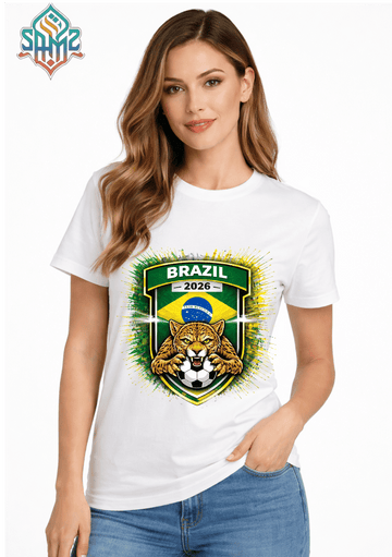 Brazil 2026 – Premium DTF Transfer for FIFA World Cup 2026 Fan Shirts Germany | SAMZ 24