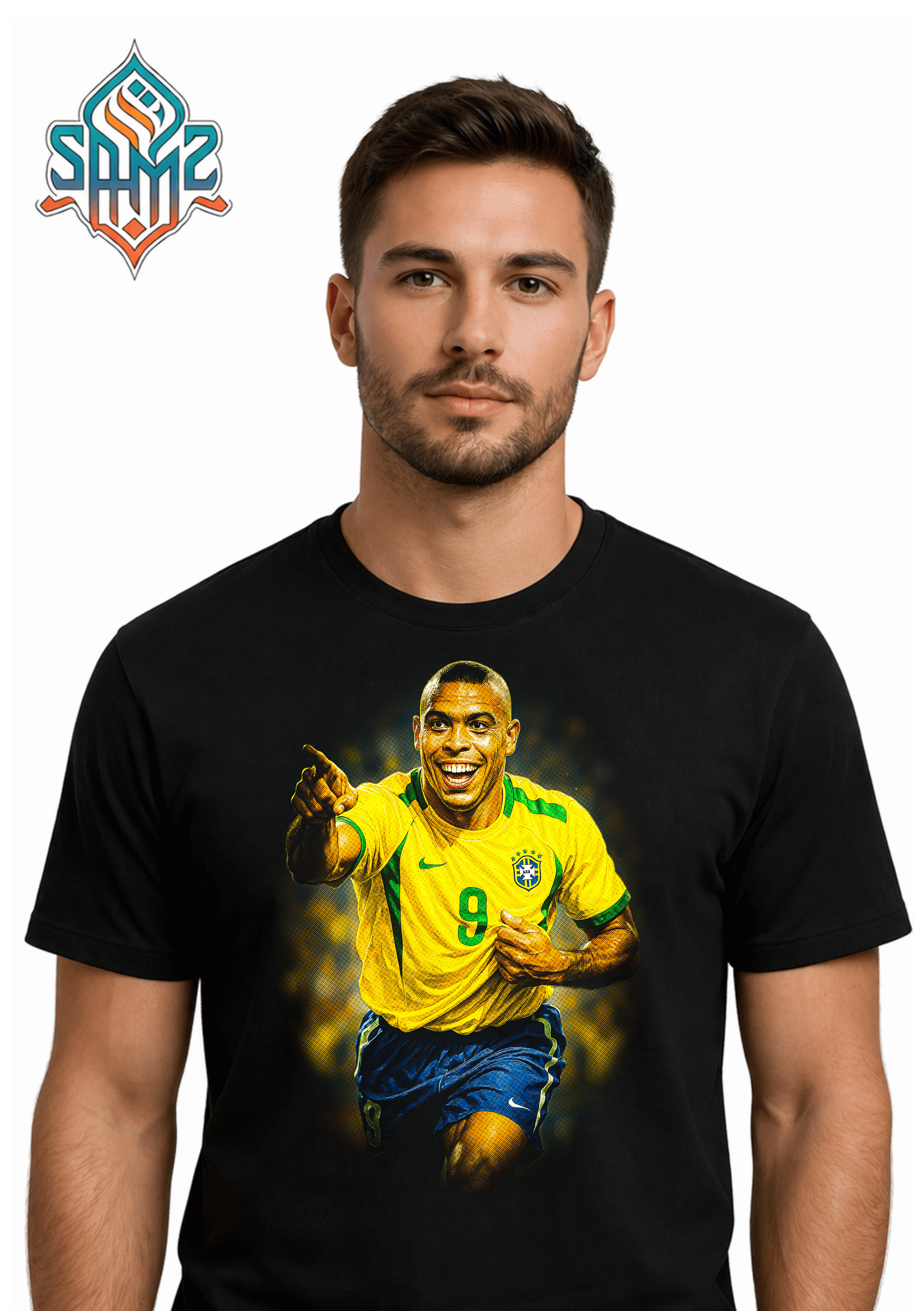 Brazil Champion Player – Premium DTF Transfer Print for T-Shirts | Custom Heat Transfer Design Unisex | High Quality Shirt Printing | SAMZ 24