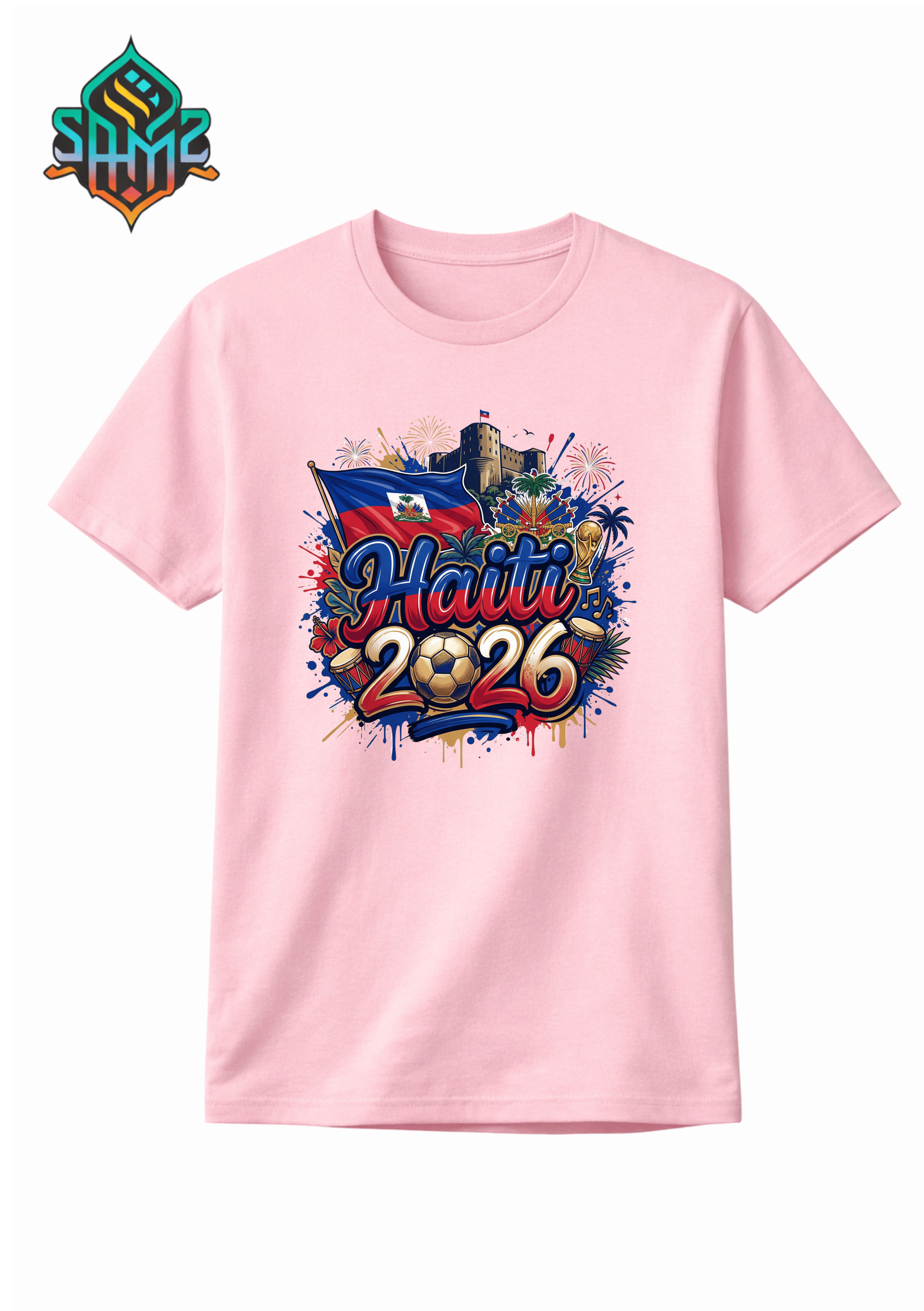 Haiti 2026 – Premium DTF Transfer for FIFA World Cup 2026 Fan Shirts Germany | SAMZ 24