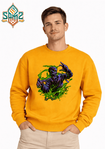 Toxic Zombie Attack – Premium DTF Transfer Print for T-Shirts | Custom Heat Transfer Unisex | High Quality Shirt Printing | SAMZ 24