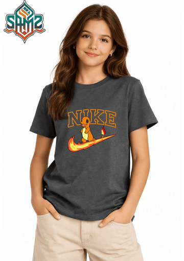 Nike Dragon Design – Premium DTF Transfer Print for T-Shirts | Custom Heat Transfer Design for Men Women Kids | High Quality Graphic Shirt Printing | SAMZ 24