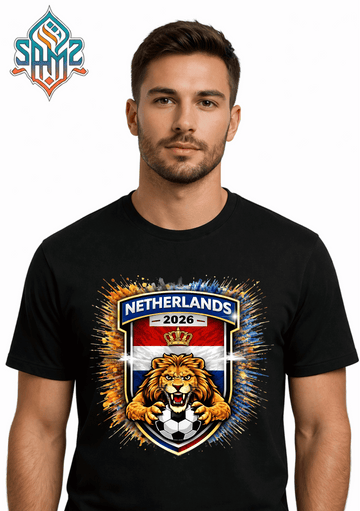 Netherlands 2026 – Premium DTF Transfer for FIFA World Cup 2026 Fan Shirts Germany | SAMZ 24