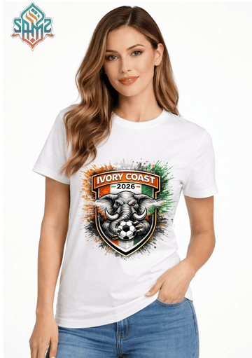 Ivory Coast 2026 – Premium DTF Transfer for FIFA World Cup 2026 Fan Shirts Germany | SAMZ 24