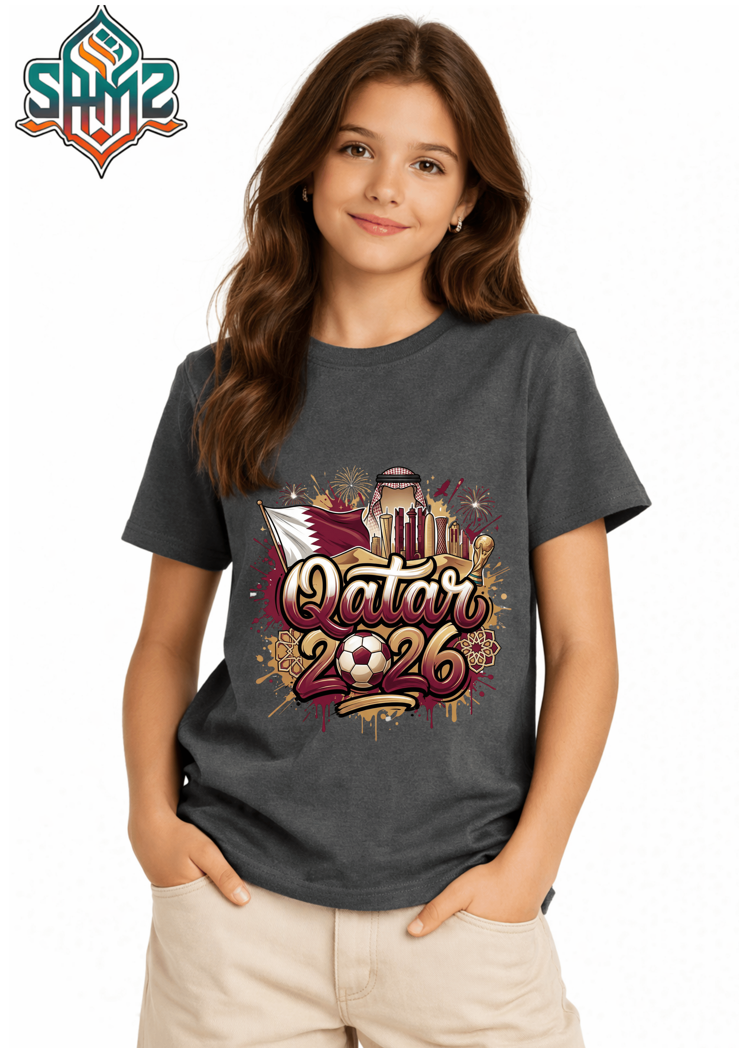 Qatar 2026 – Premium DTF Transfer for FIFA World Cup 2026 Fan Shirts Germany | SAMZ 24