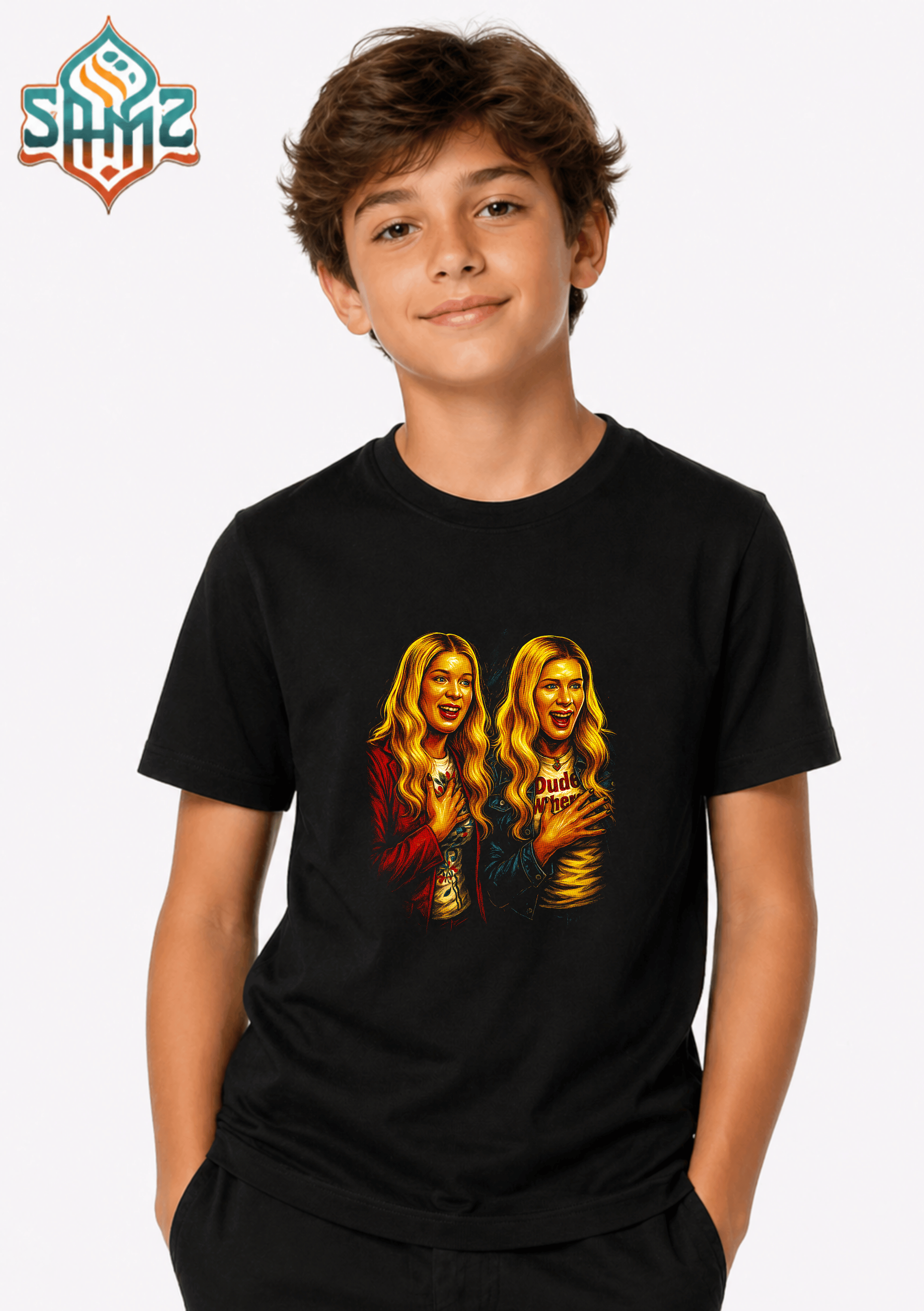White Cheeks - Premium DTF Transfer Print for T-Shirts | Custom Heat Transfer Design Unisex | High Quality Shirt Printing | SAMZ 24