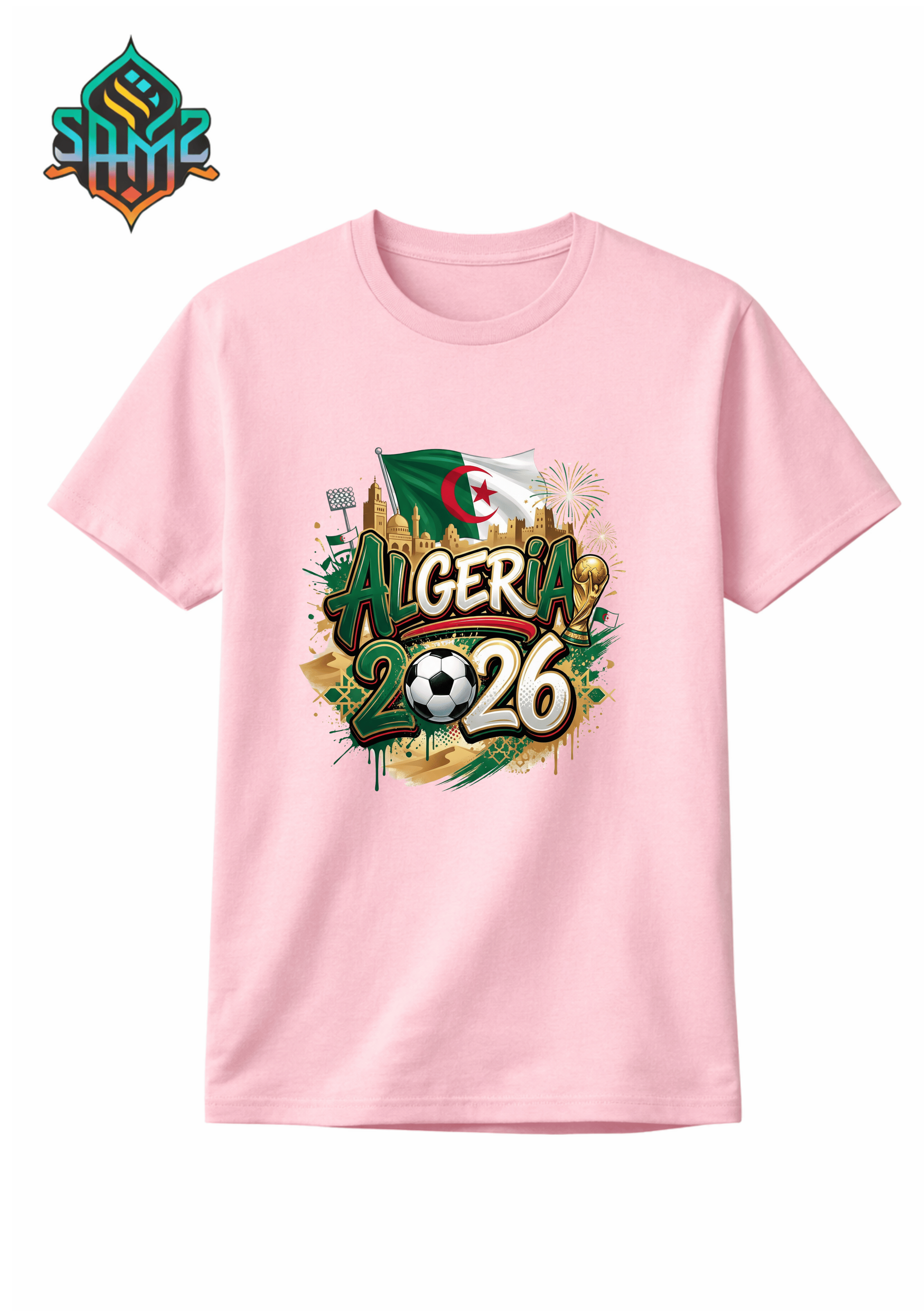 Algeria 2026 – Premium DTF Transfer for FIFA World Cup 2026 Fan Shirts Germany | SAMZ 24