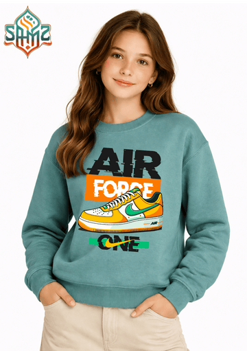 Nike Air Force Yellow – Premium DTF Transfer Print for T-Shirts | Custom Heat Transfer Unisex | High Quality Shirt Printing | SAMZ 24