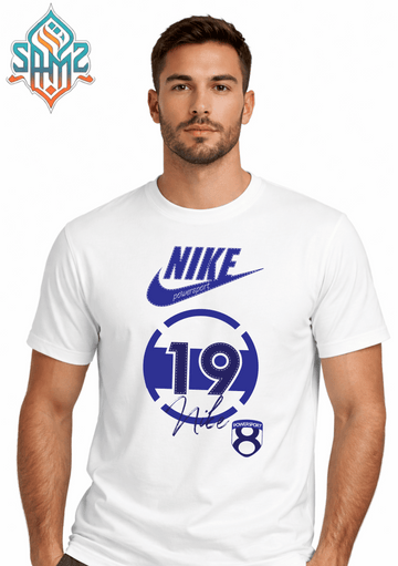 Nike Powersport 19 – Premium DTF Transfer Print for T-Shirts | Custom Heat Transfer Design Unisex | High Quality Shirt Printing | SAMZ 24
