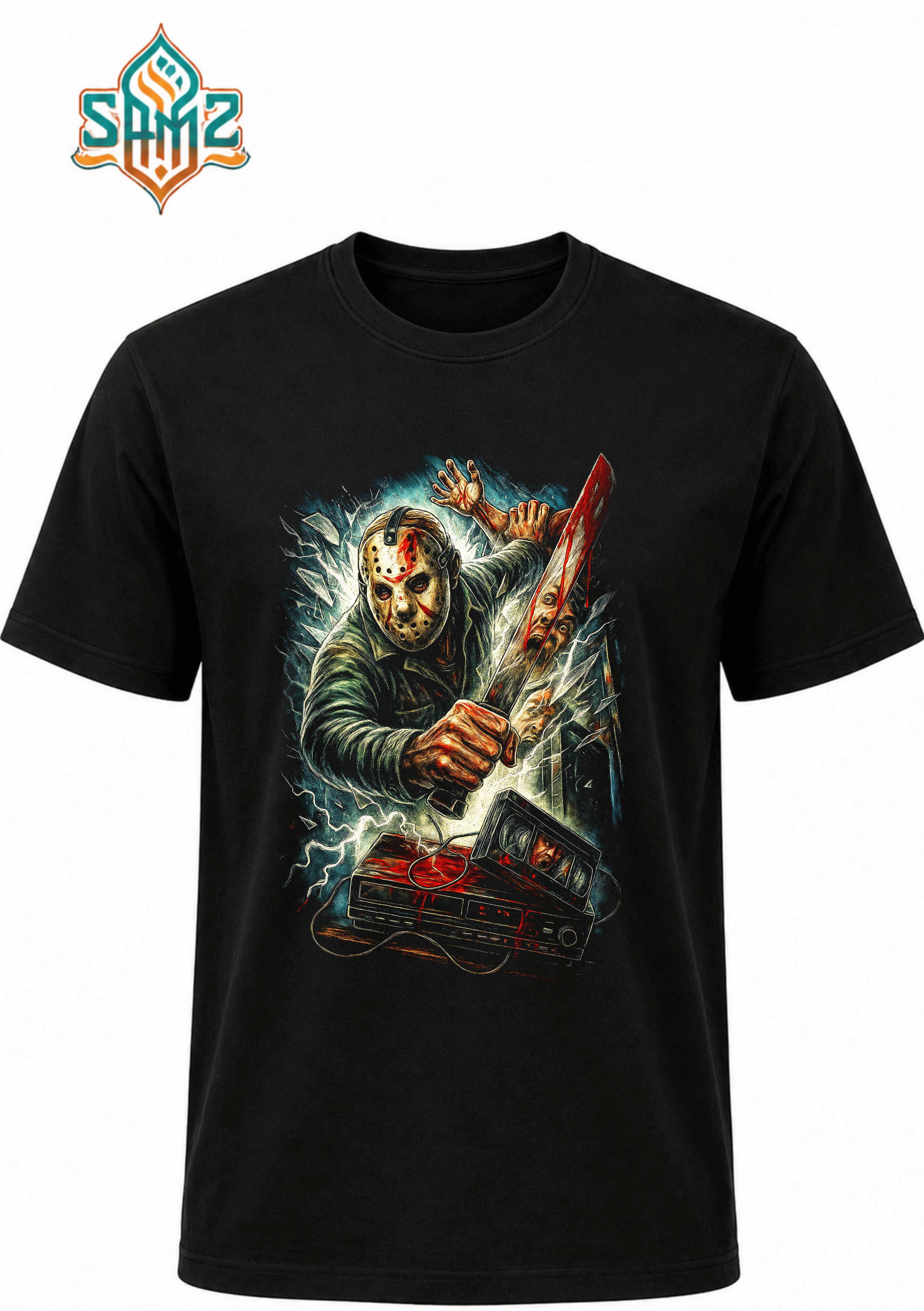 Jason Voorhees – Premium DTF Transfer Print for T-Shirts | Custom Heat Transfer Design Unisex | High Quality Shirt Printing | SAMZ 24