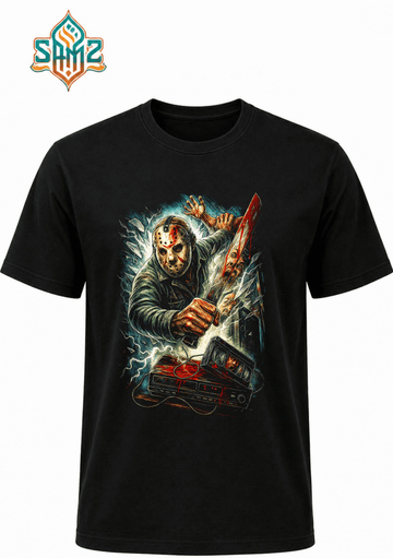 Jason Voorhees – Premium DTF Transfer Print for T-Shirts | Custom Heat Transfer Design Unisex | High Quality Shirt Printing | SAMZ 24