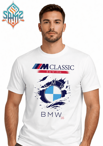 BMW Classic 1916 – Premium DTF Transfer Print for T-Shirts | Custom Heat Transfer Design Unisex | High Quality Shirt Printing | SAMZ 24