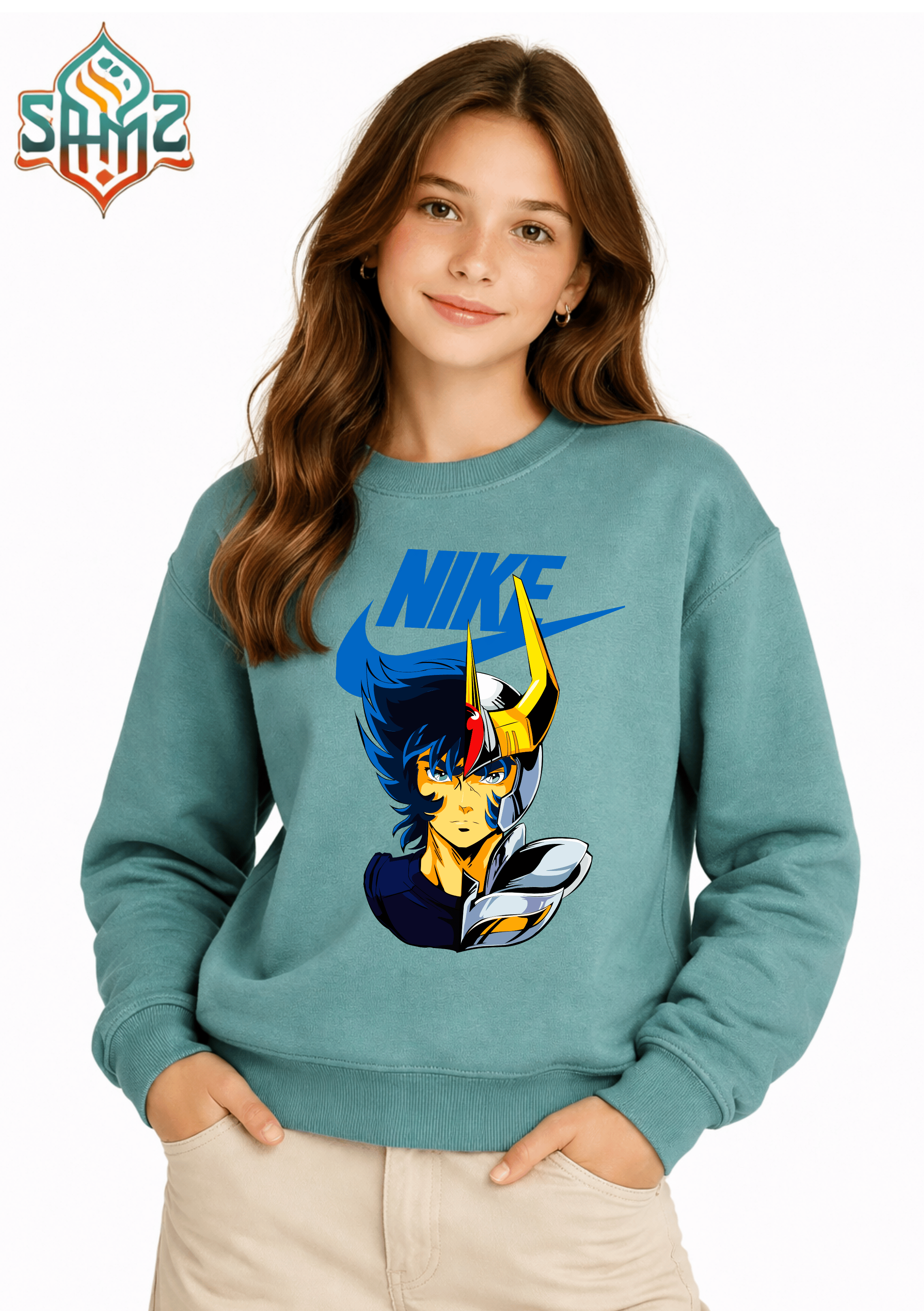 Nike Warrior Split Face – Premium DTF Transfer Print for T-Shirts | Custom Heat Transfer Unisex | High Quality Shirt Printing | SAMZ 24
