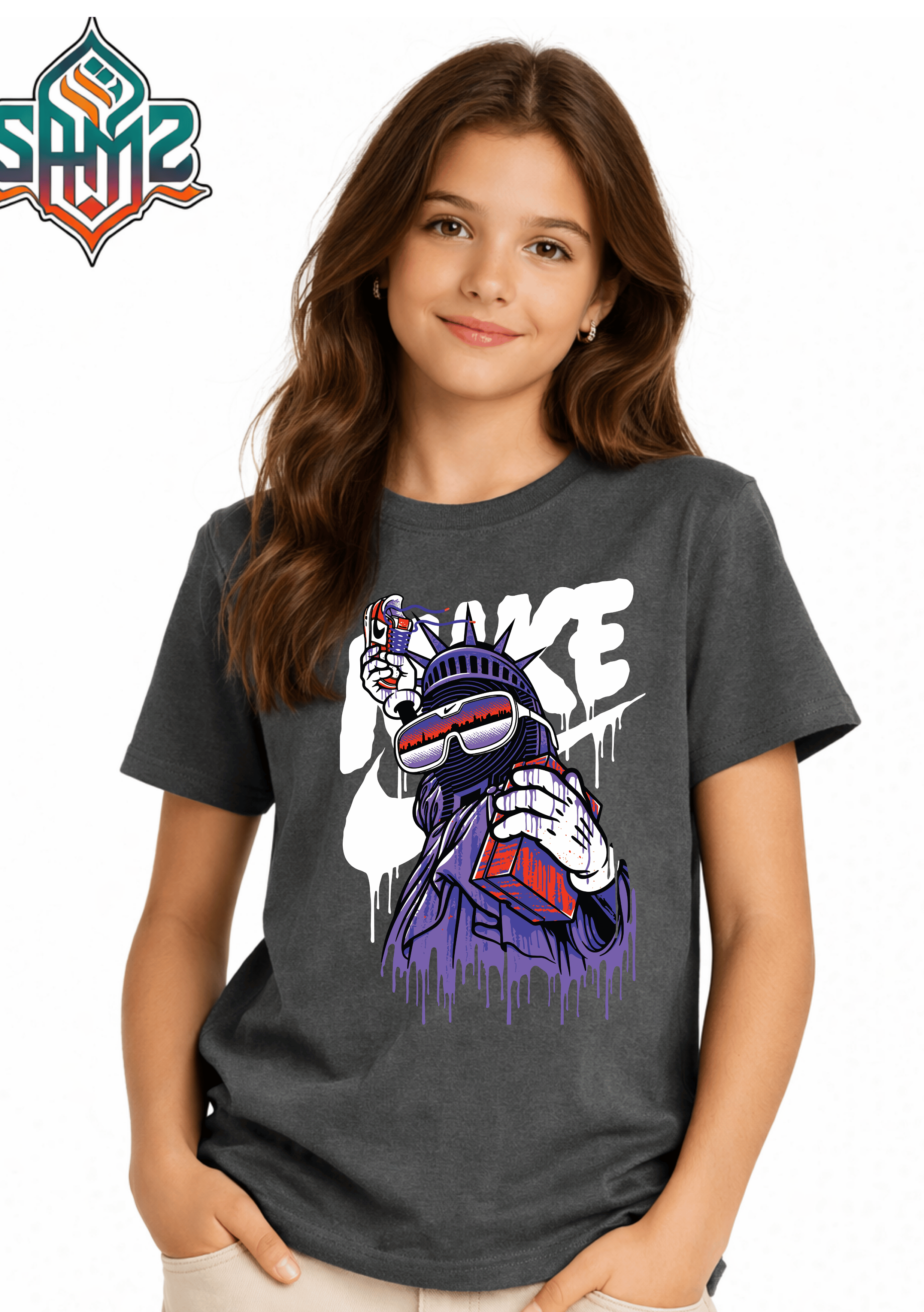 Energetic Nike – Premium DTF Transfer Print for T-Shirts | Custom Heat Transfer Design for Men Women Kids | High Quality Graphic Shirt Printing | SAMZ 24