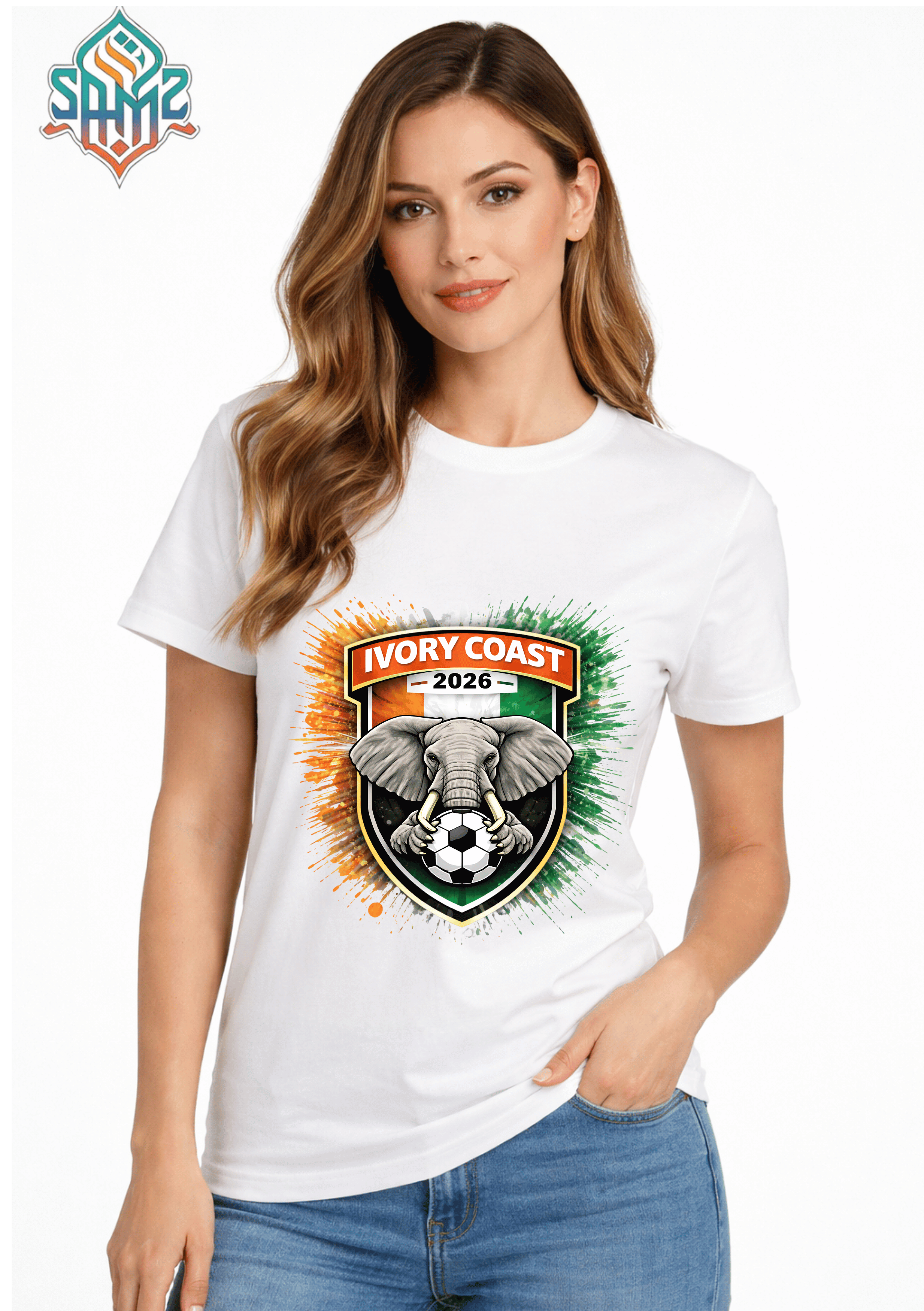 Ivory Coast 2026 – Premium DTF Transfer for FIFA World Cup 2026 Fan Shirts Germany | SAMZ 24