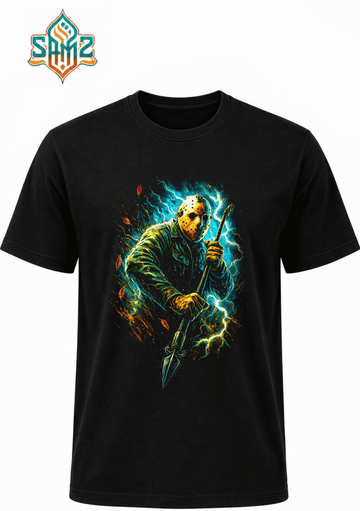 Jason The Friday – Premium DTF Transfer Print for T-Shirts | Custom Heat Transfer Design Unisex | High Quality Shirt Printing | SAMZ 24