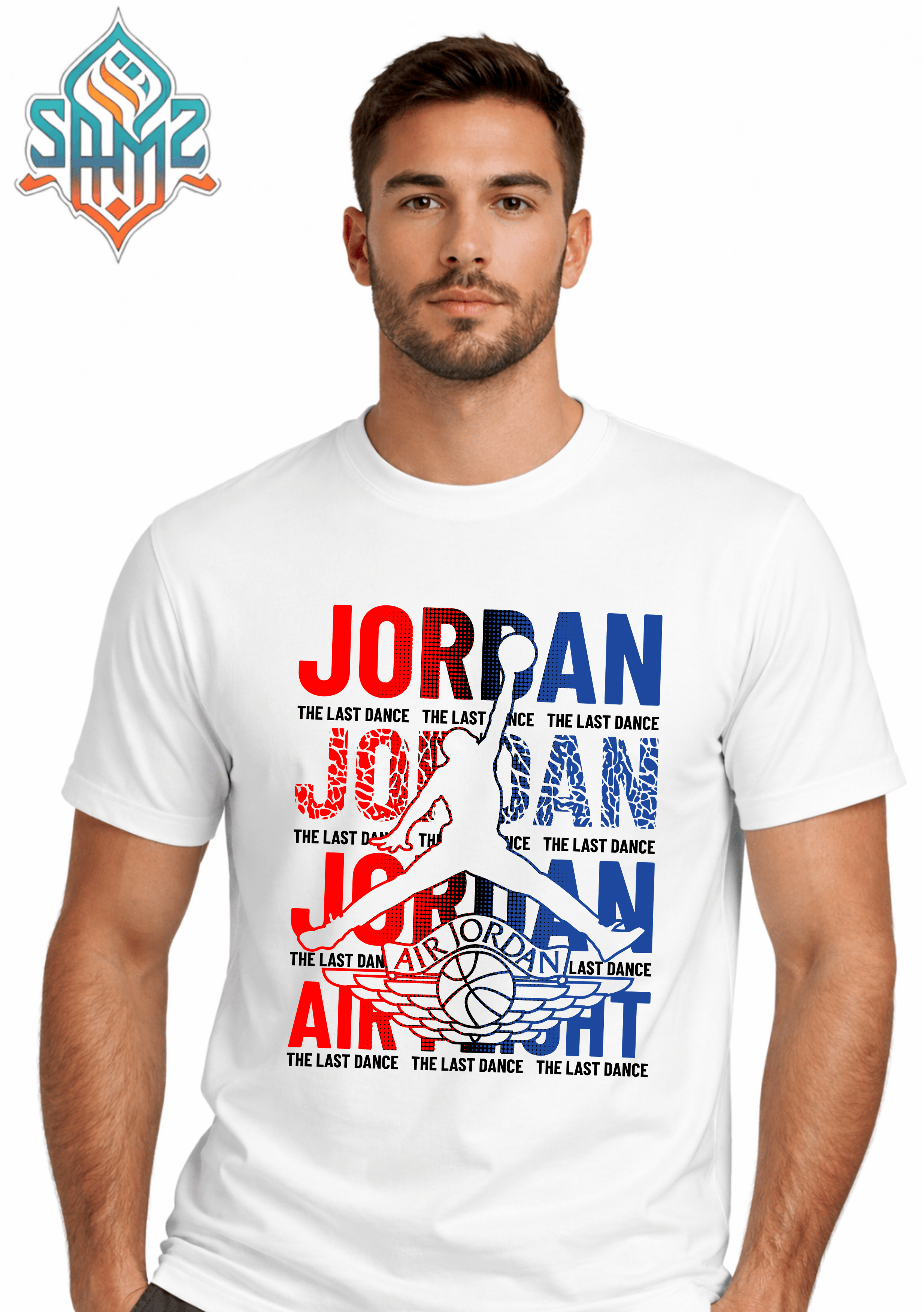 Jordan Flight 23 – Premium DTF Transfer Print for T-Shirts | Custom Heat Transfer Design Unisex | High Quality Shirt Printing | SAMZ 24