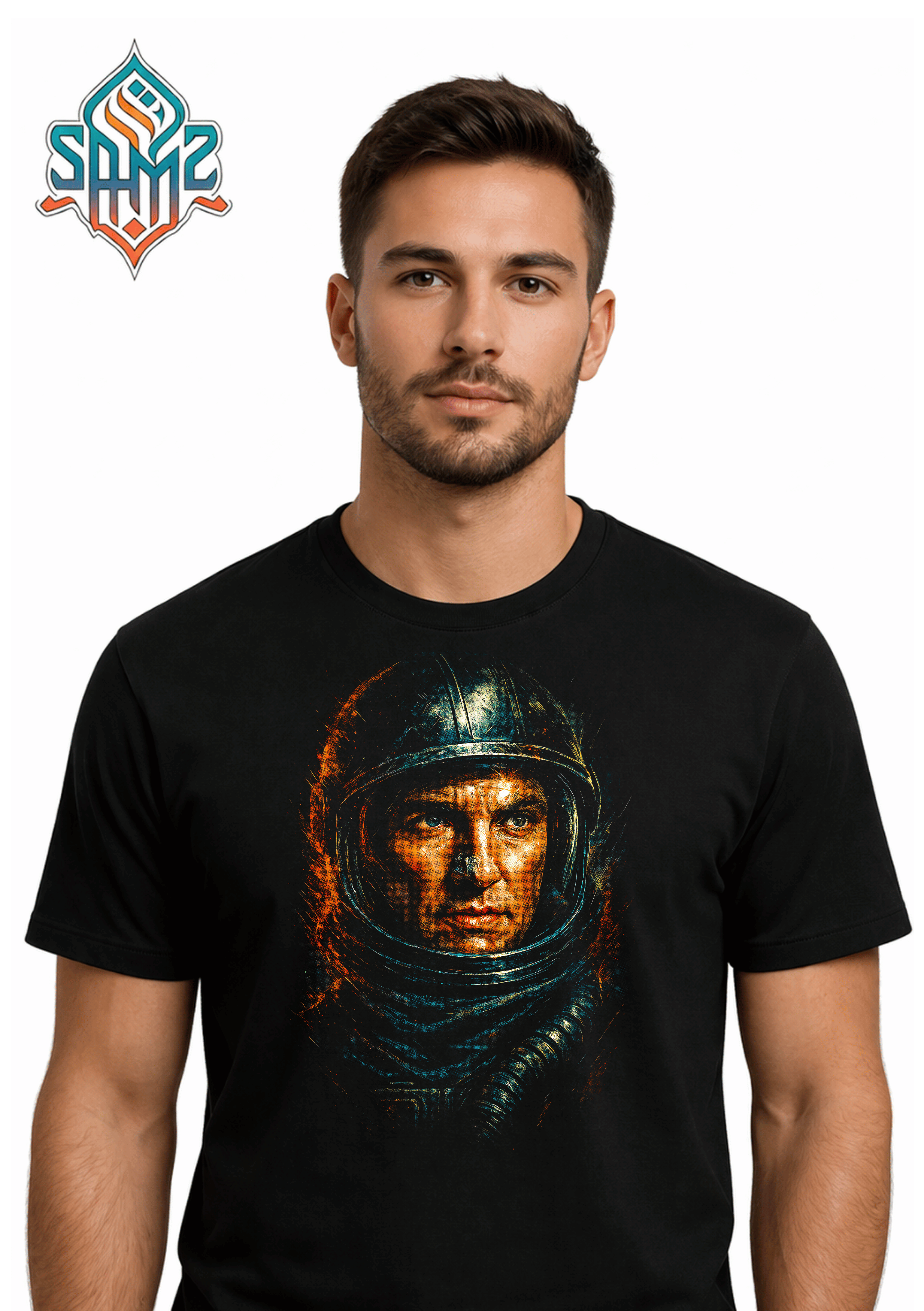 The Astronaut – Premium DTF Transfer Print for T-Shirts | Custom Heat Transfer Design Unisex | High Quality Shirt Printing | SAMZ 24