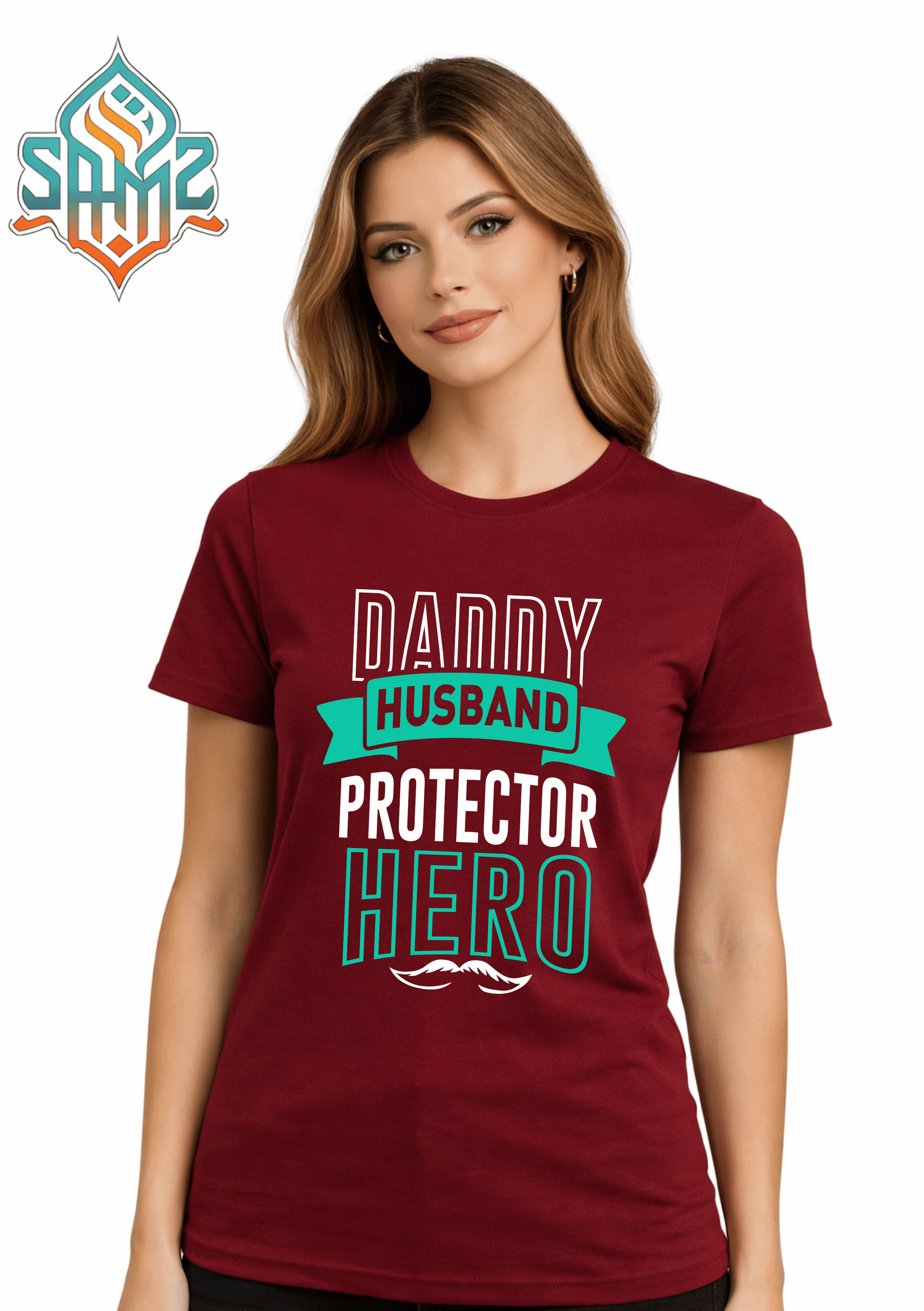 Daddy Husband Protector Hero – Premium DTF Transfer Print for T-Shirts | Custom Heat Transfer Unisex | High Quality Shirt Printing | SAMZ 24